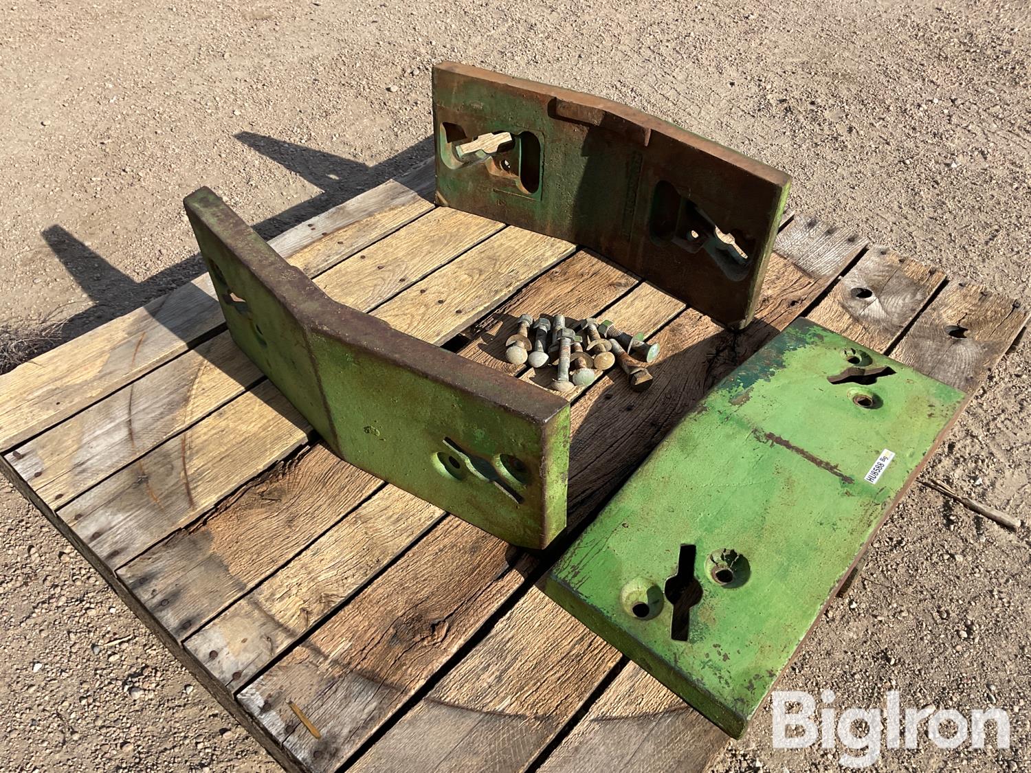 John Deere Tractor Front Slab Weights BigIron Auctions