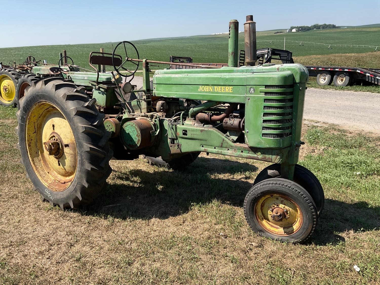 1950 John Deere A 2WD Tractor BigIron Auctions