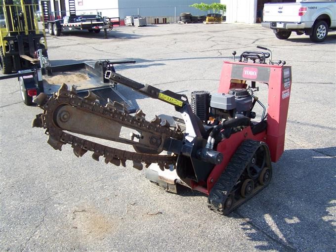 Toro TRX15 Walk Behind Track Trencher BigIron Auctions