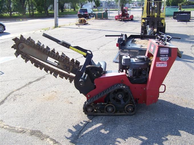 Toro TRX15 Walk Behind Track Trencher BigIron Auctions