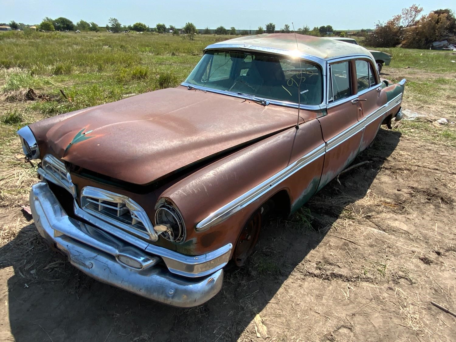 1955 Chrysler New Yorker Deluxe 4DR Sedan BigIron Auctions