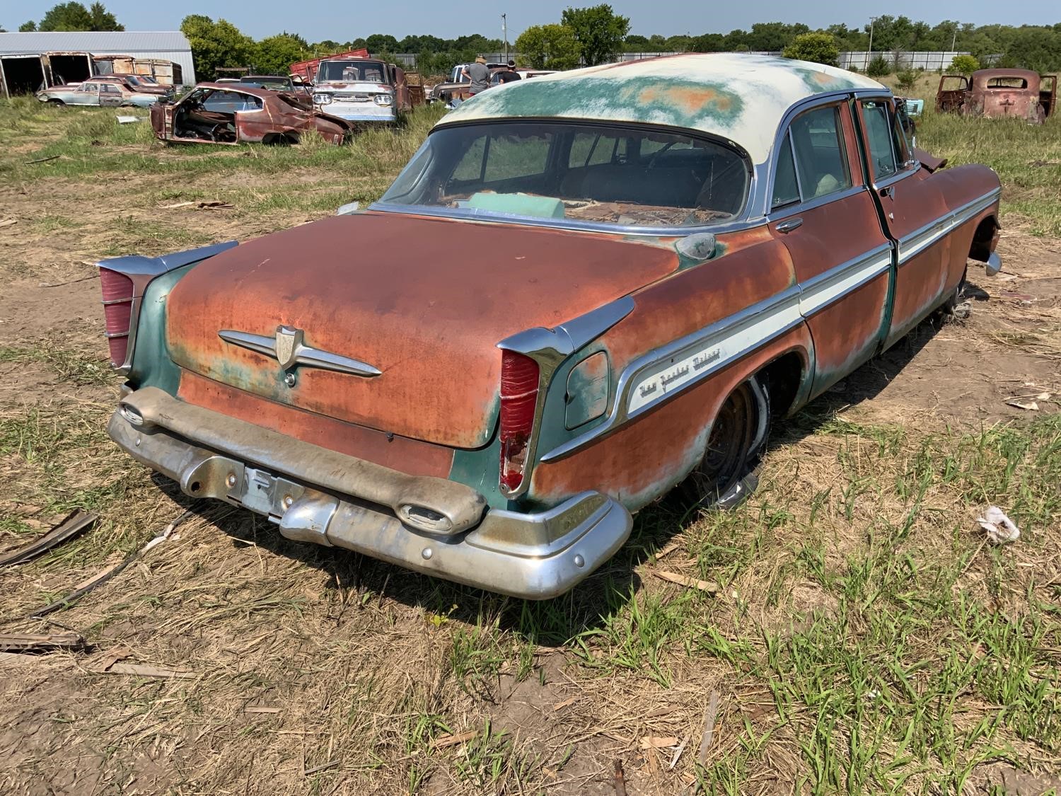 1955 Chrysler New Yorker Deluxe 4DR Sedan BigIron Auctions