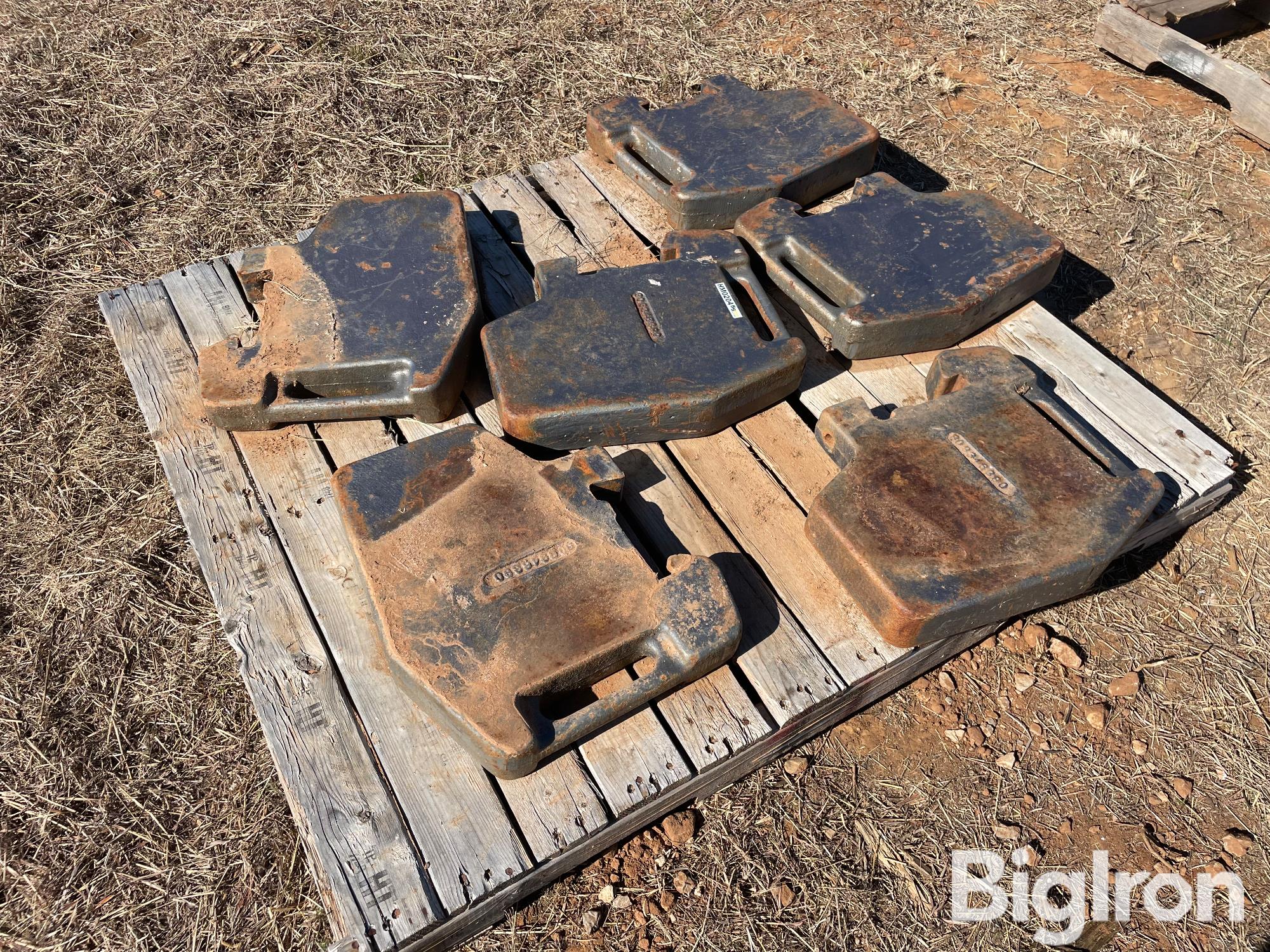 White Suitcase Weights BigIron Auctions