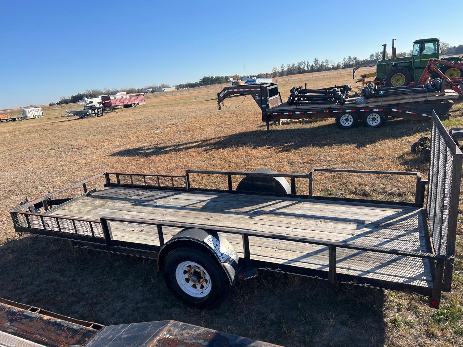 2007 Neal S A Utility Trailer Bigiron Auctions