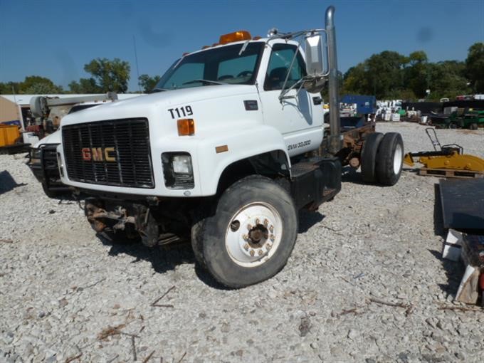 1998 Gmc C7500 Cab & Chassis Bigiron Auctions