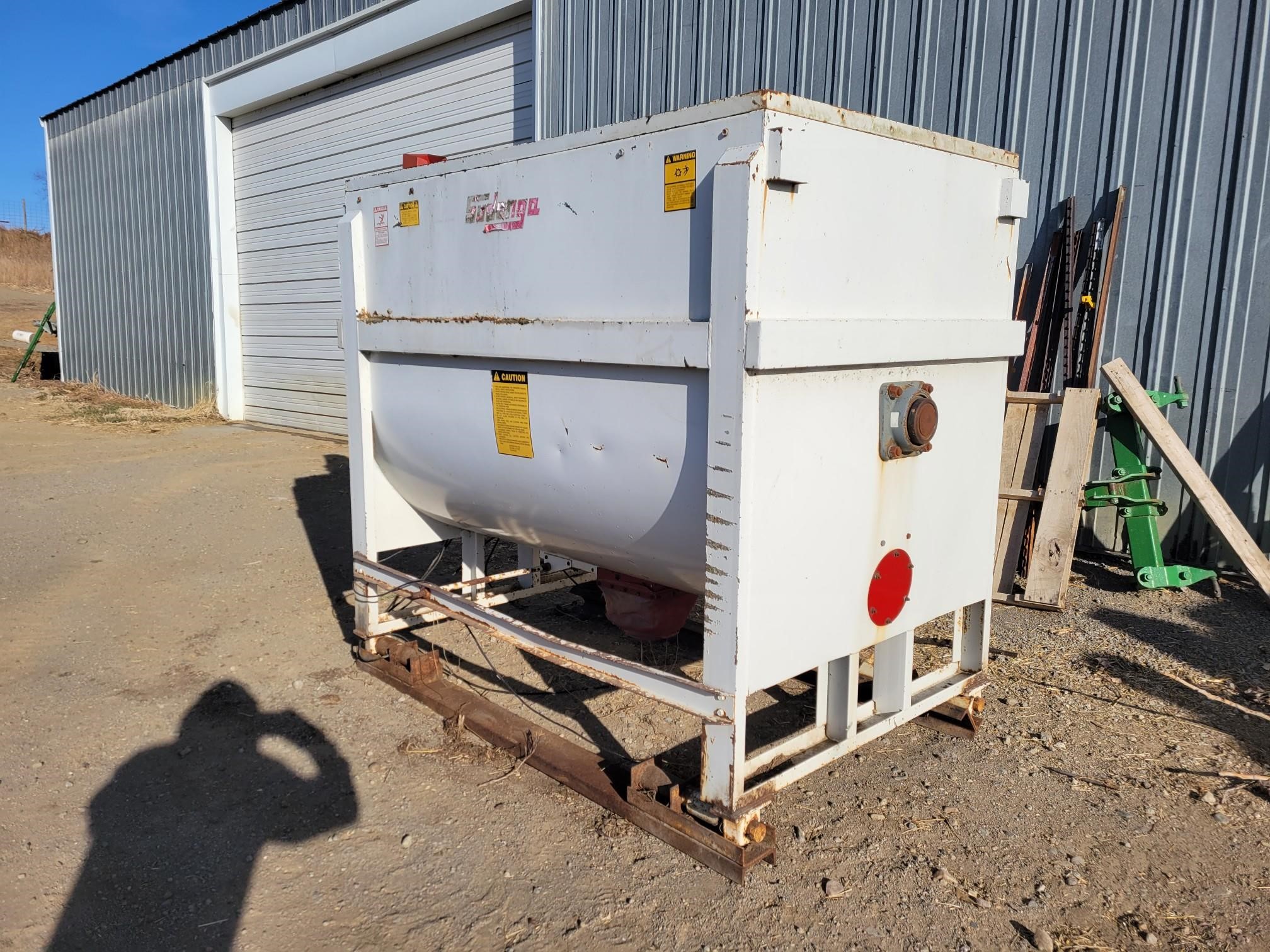 Sudenga Stationary Feed Mixer BigIron Auctions