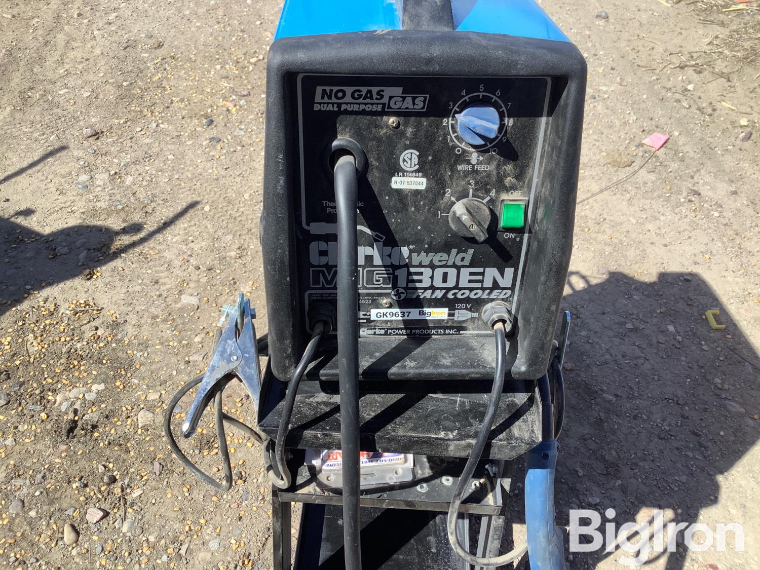 Clarke MIG 130 EN MiG Welder w/ Cart BigIron Auctions