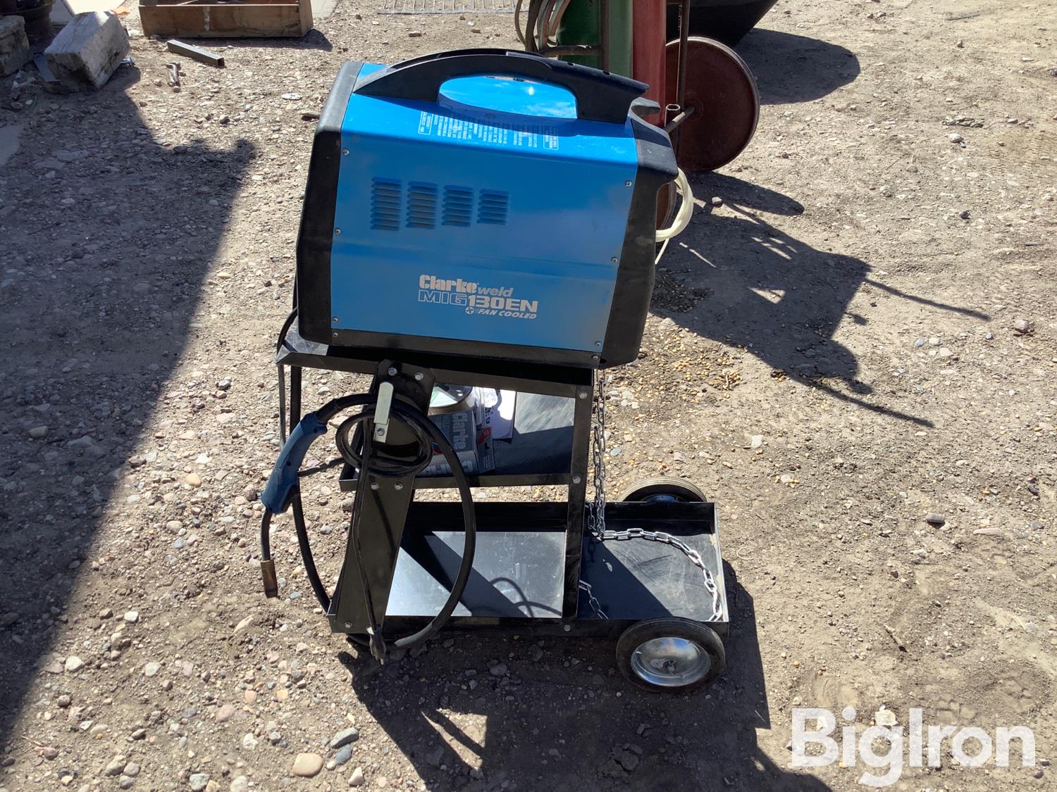 Clarke MIG 130 EN MiG Welder w/ Cart BigIron Auctions