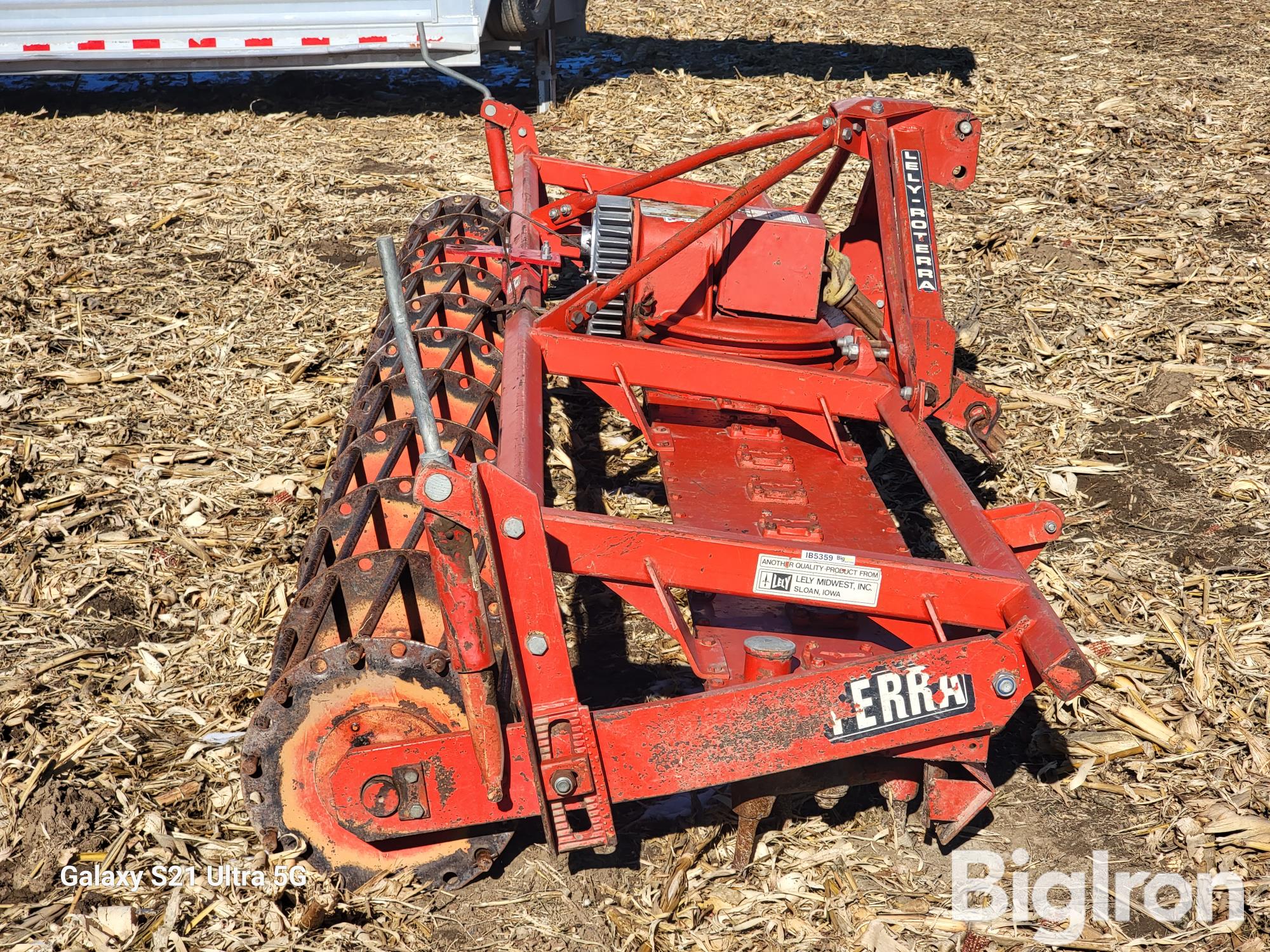 Lely Midwest Roterra RH-450 3-Pt Power Rotary Tiller Finisher BigIron ...