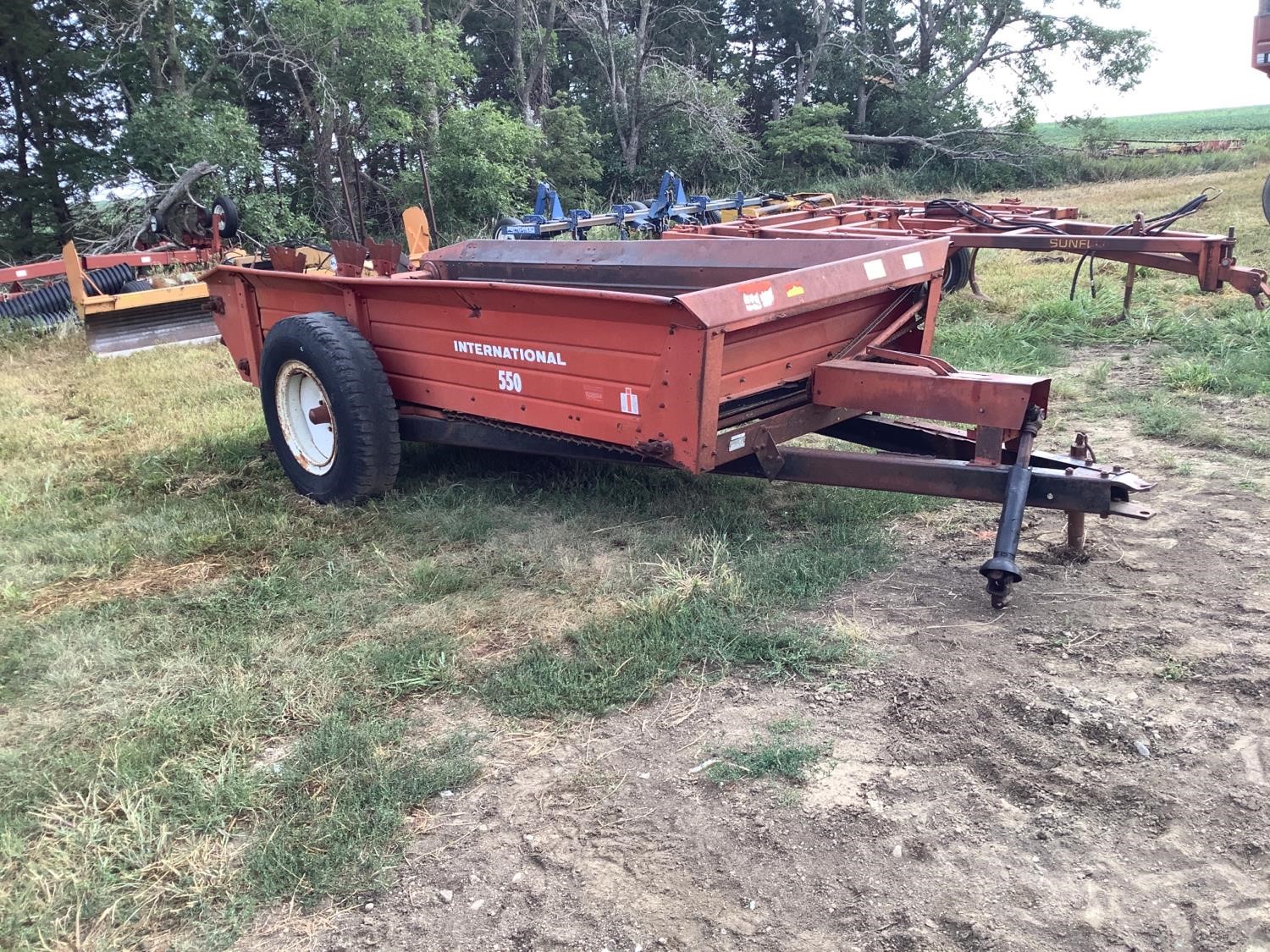 International 550 Manure Spreader BigIron Auctions