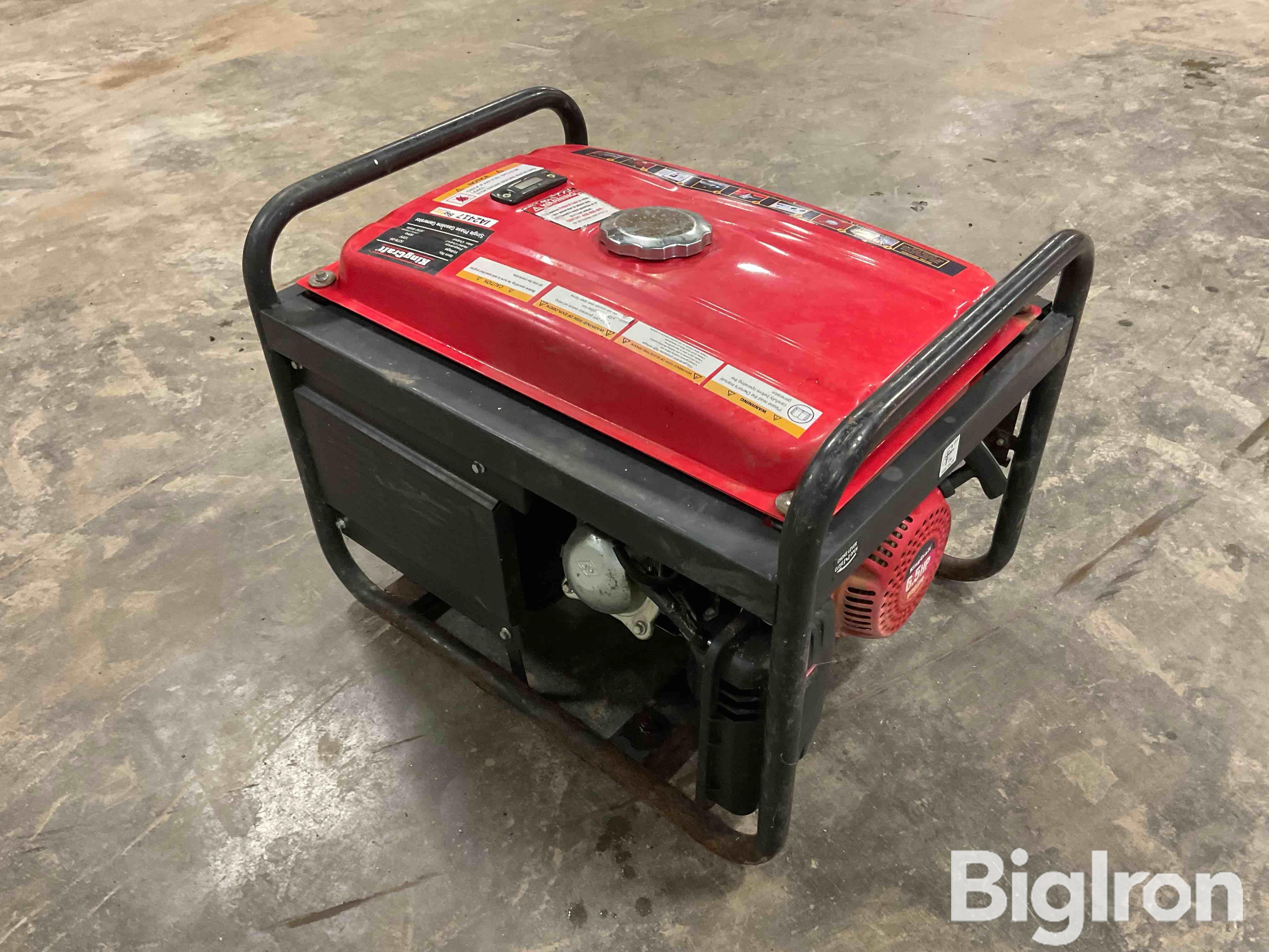 KingCraft 3250W Portable Generator BigIron Auctions