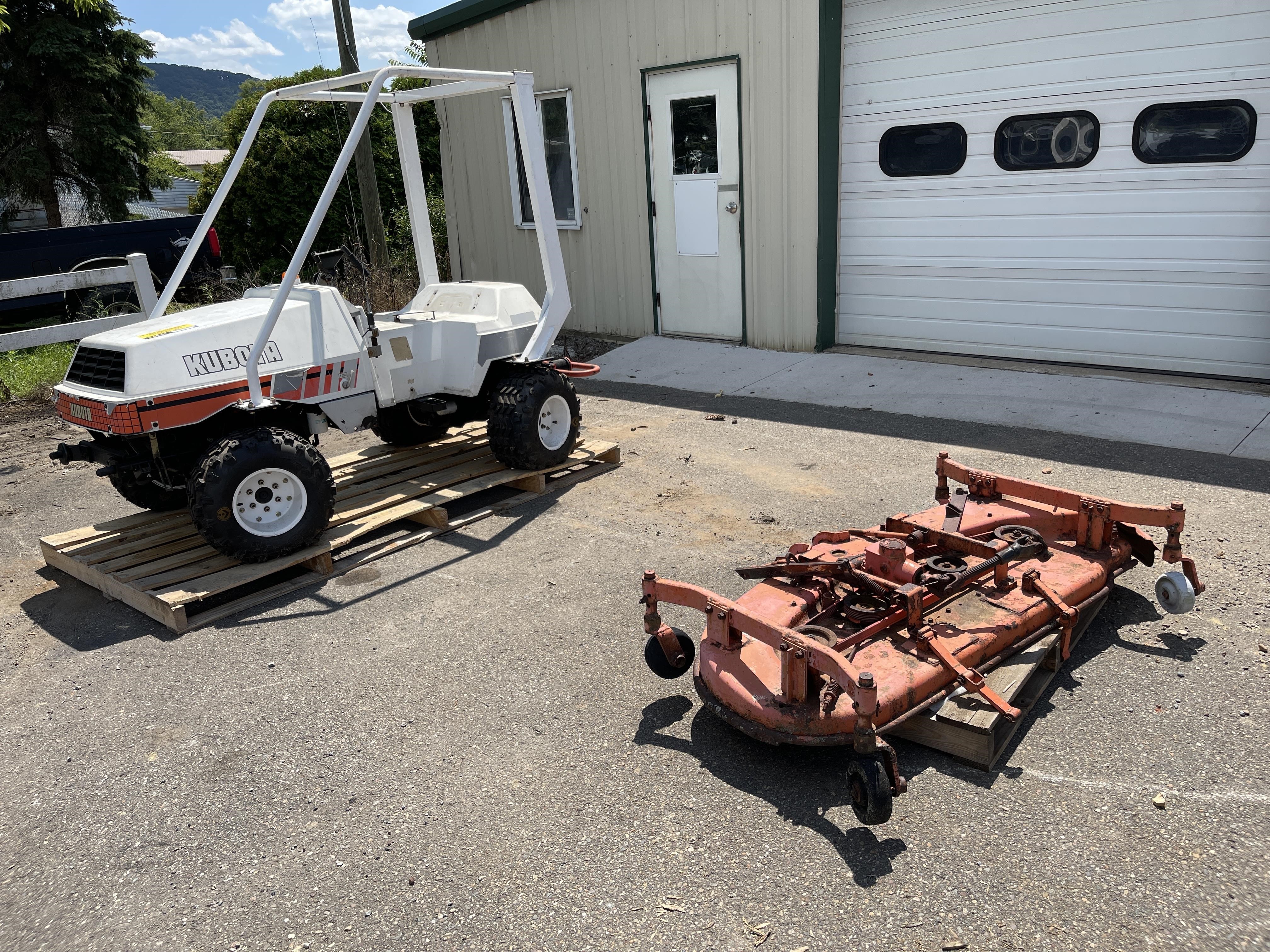 kubota remote control tractor