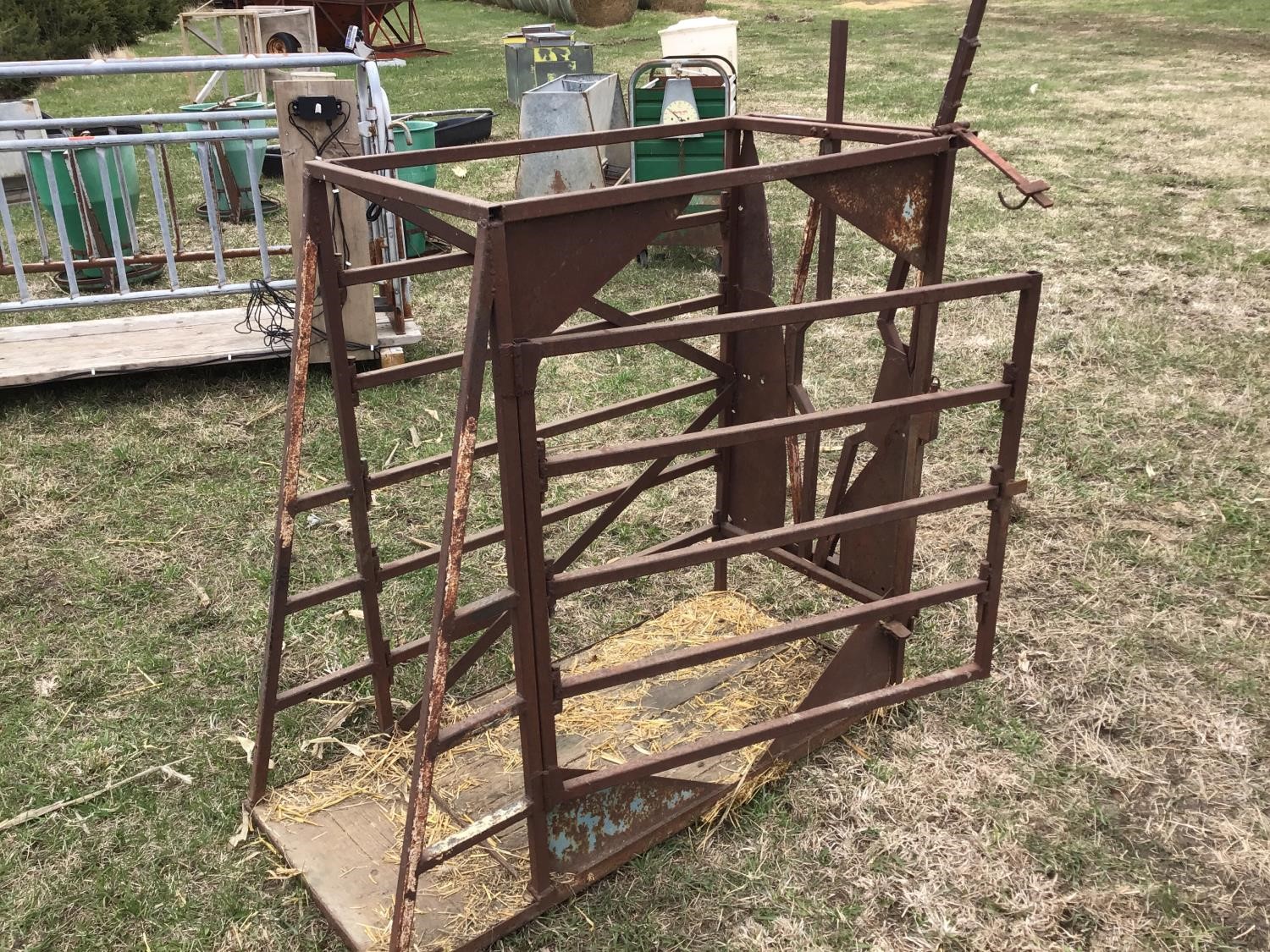 Goat/Sheep Chute BigIron Auctions