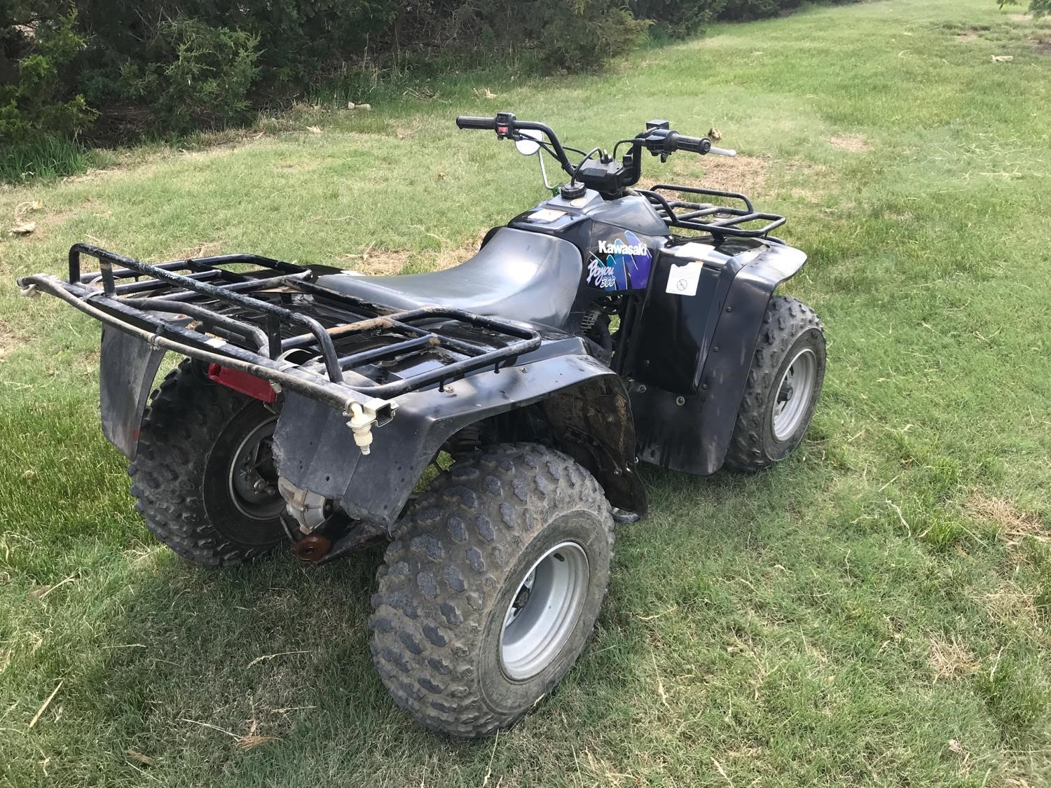 1996 Kawasaki Bayou 300 4 Wheeler ATV BigIron Auctions