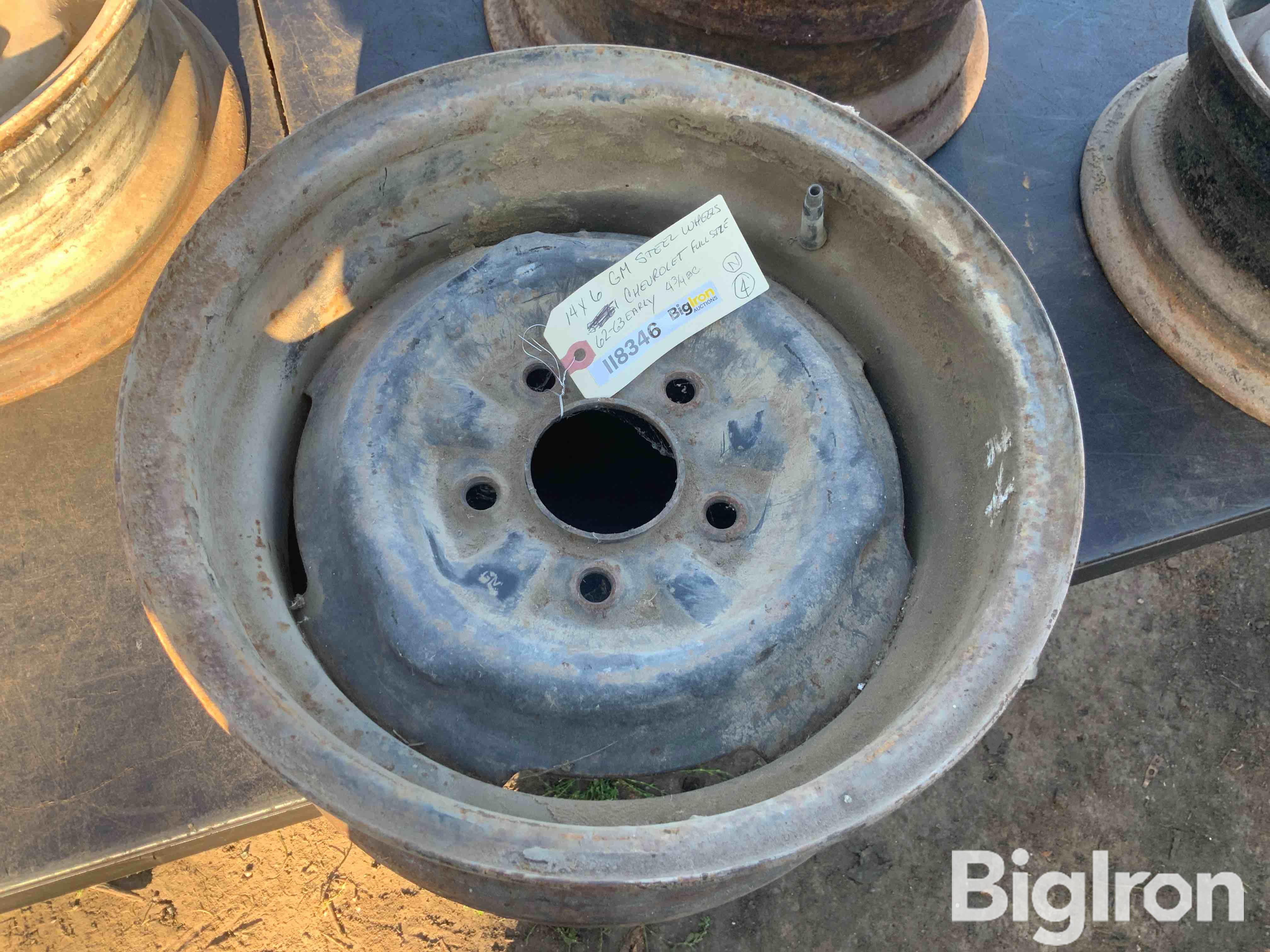 1962-63 Early Gm Steel Wheels BigIron Auctions