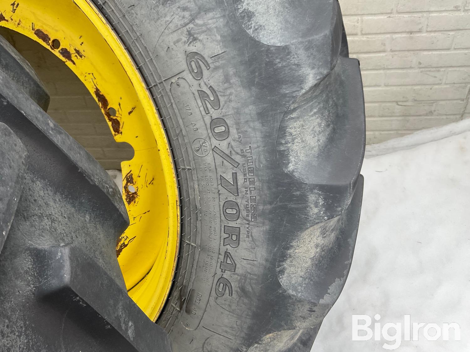 John Deere Sprayer Tire Set Bigiron Auctions