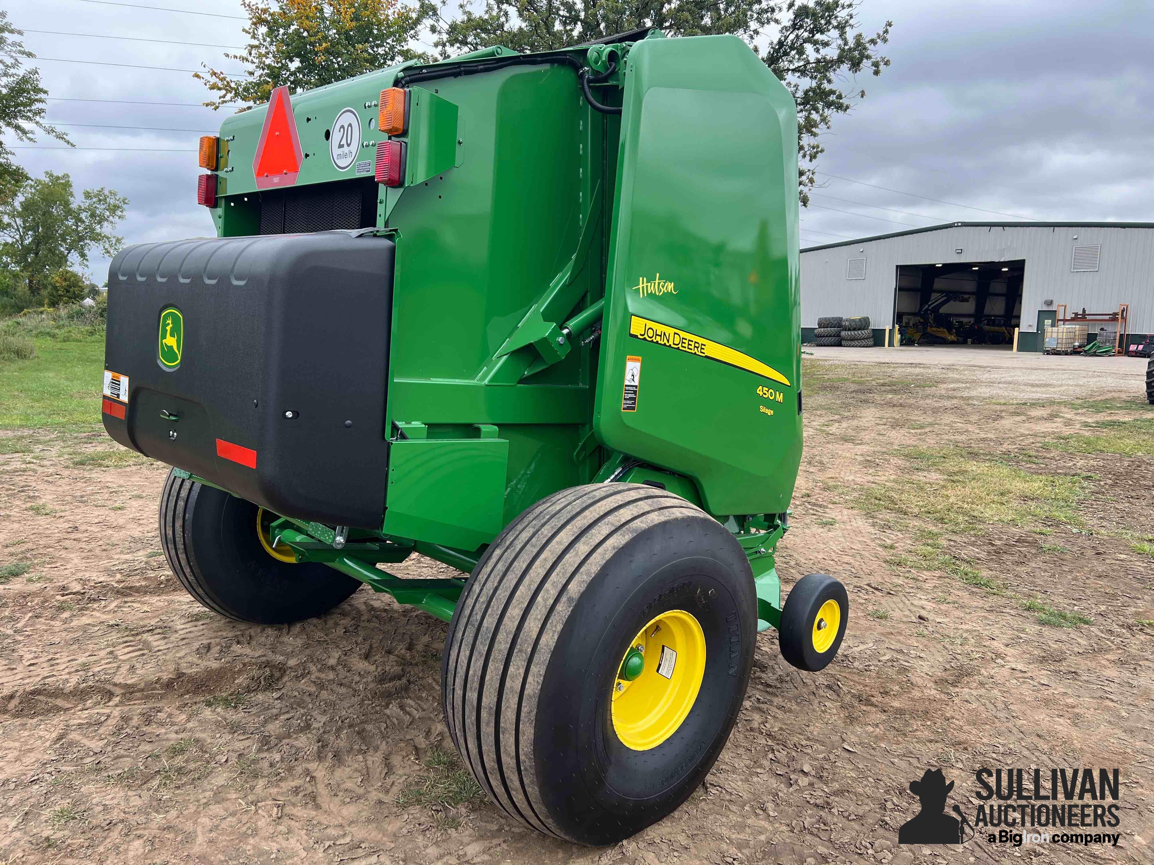 2022 John Deere 450M Silage Round Baler BigIron Auctions