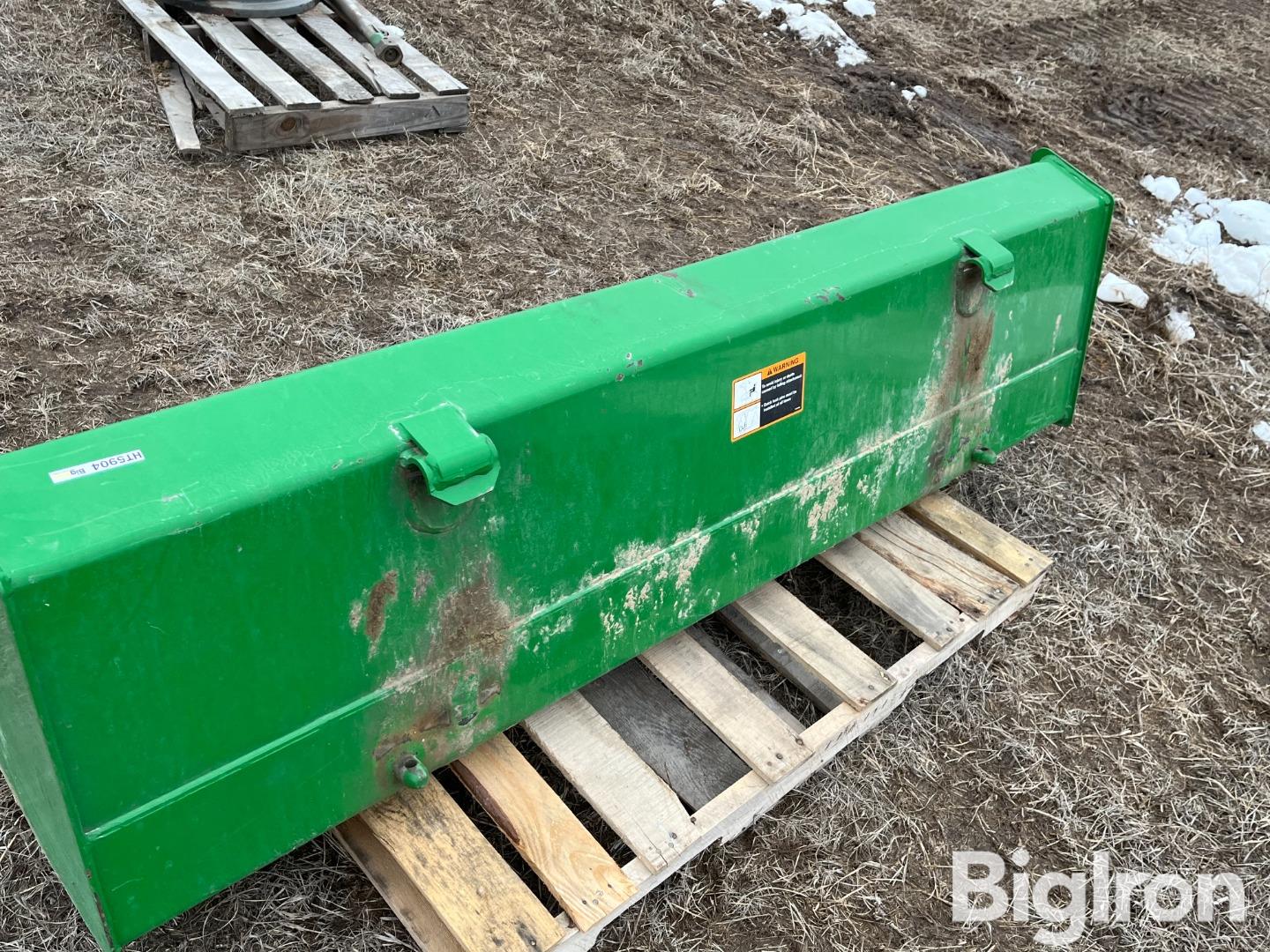 John Deere 400x Loader Quick Tach Bucket Bigiron Auctions 9390