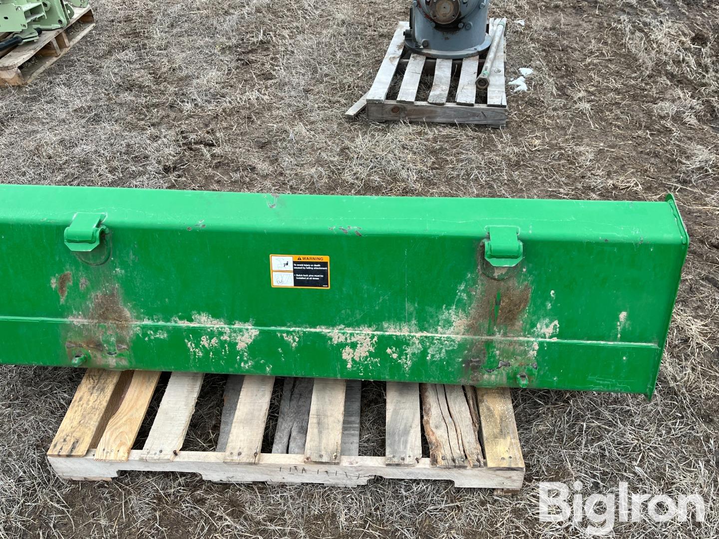 John Deere 400X Loader Quick Tach Bucket BigIron Auctions