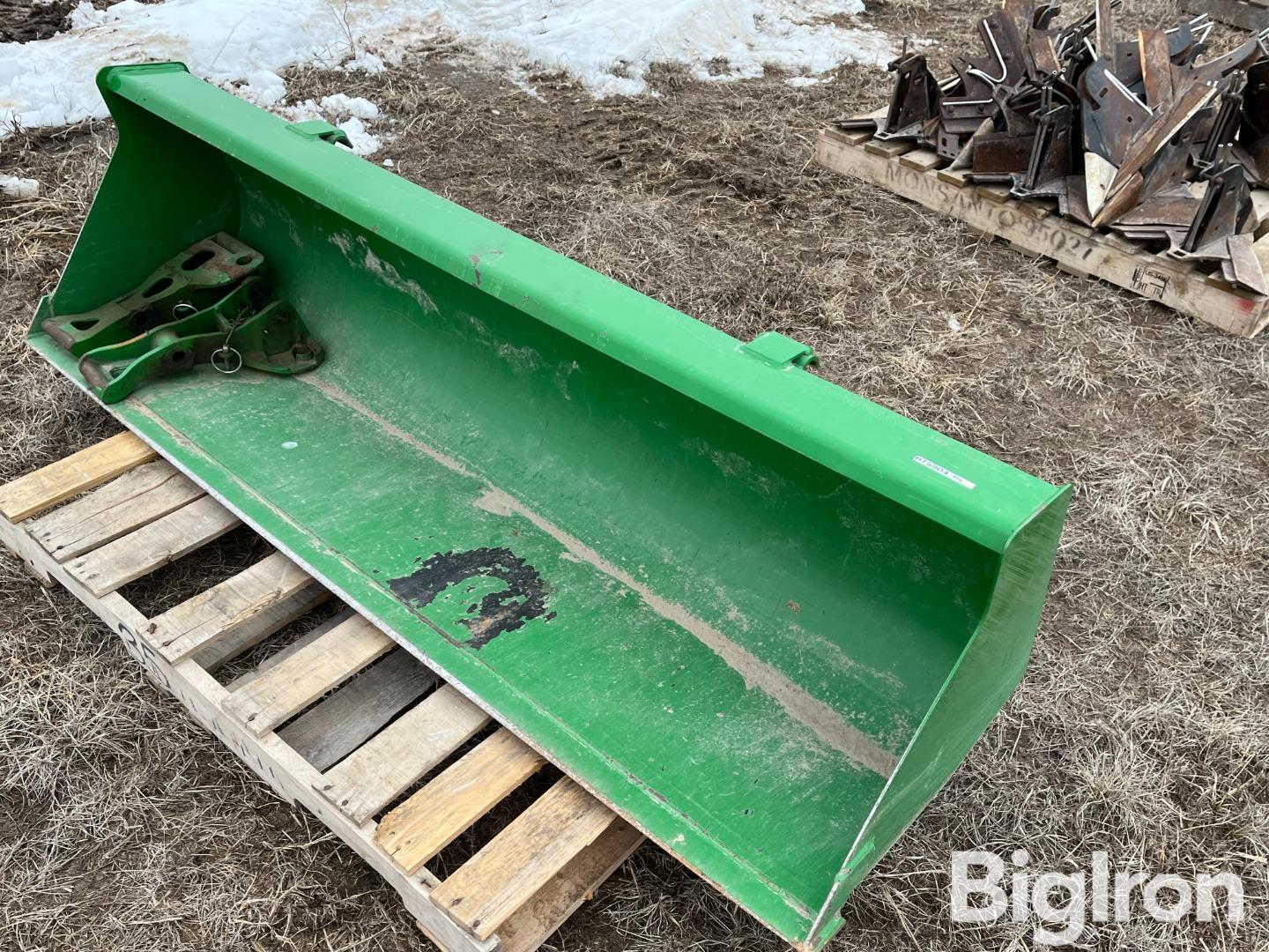 John Deere 400x Loader Quick Tach Bucket Bigiron Auctions 9616