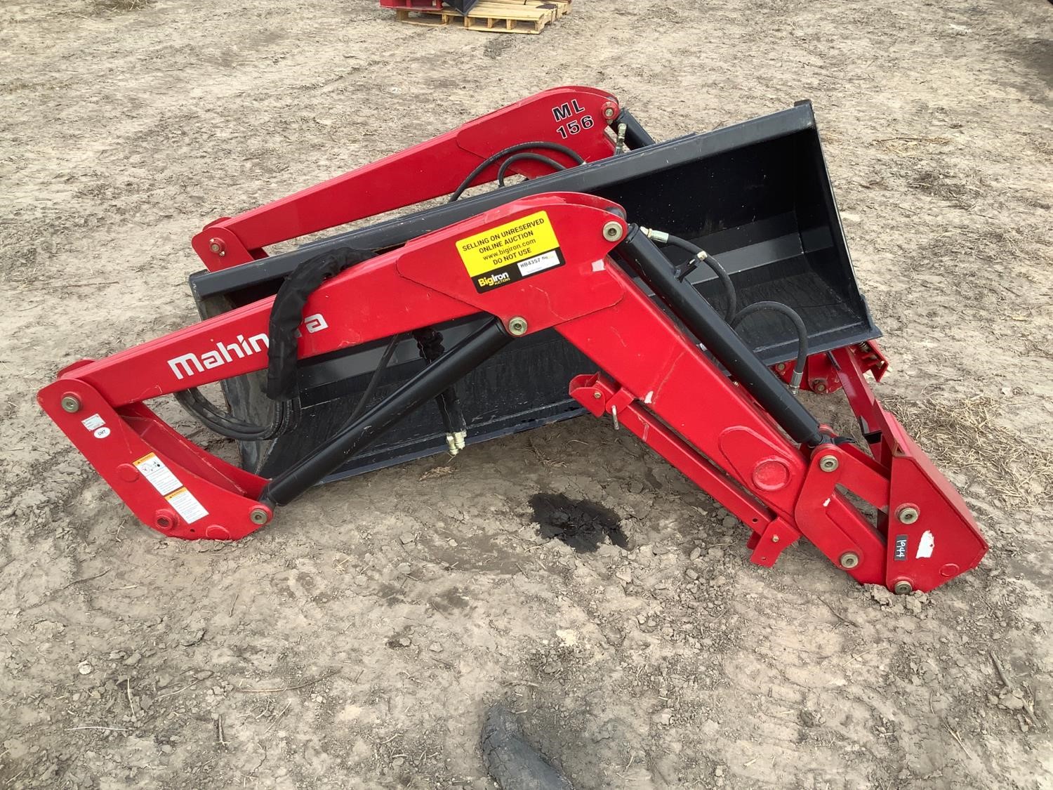 Mahindra ML156 Loader W/66” Bucket BigIron Auctions