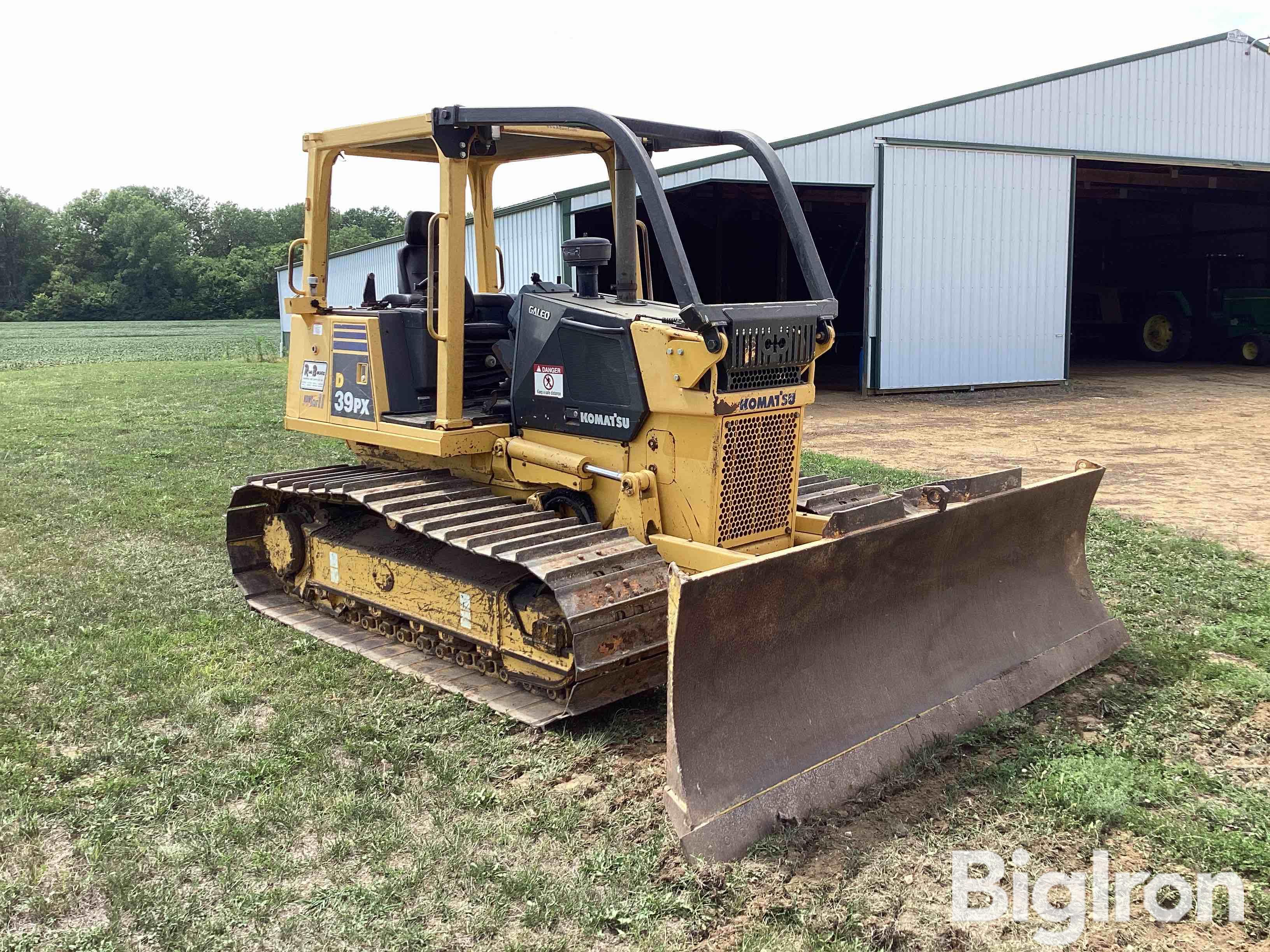 2007 Komatsu 39PX-21 Dozer BigIron Auctions