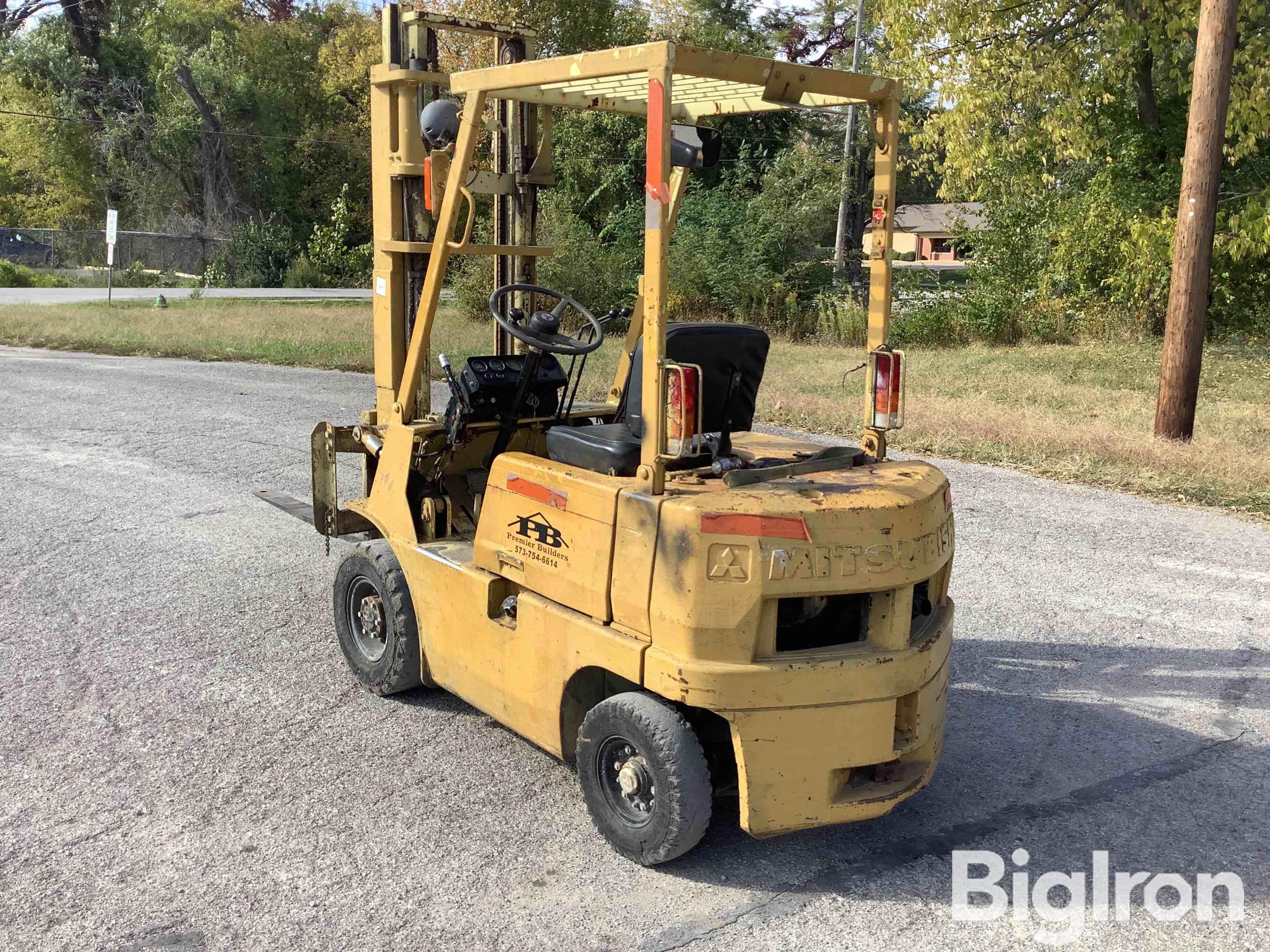 Mitsubishi Forklift BigIron Auctions