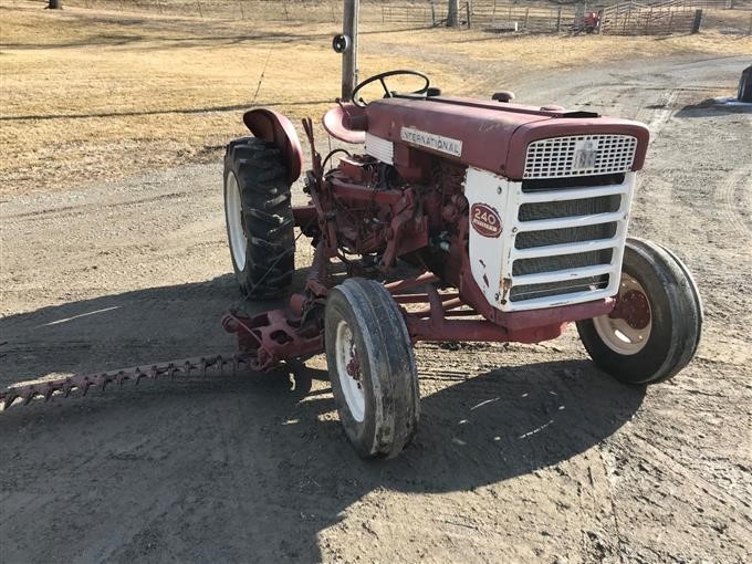 International 240 2WD Utility Tractor W/Sickle Mower BigIron Auctions