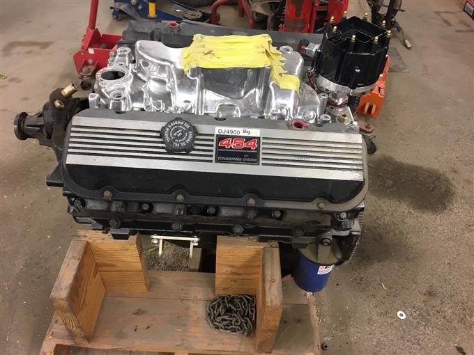 Chevrolet 454 Industrial Engine BigIron Auctions