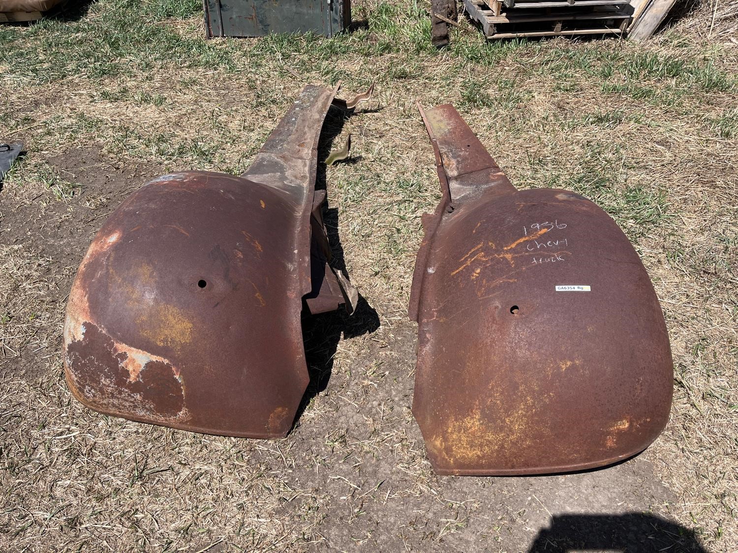 1936 Chevrolet Truck Front Fenders BigIron Auctions