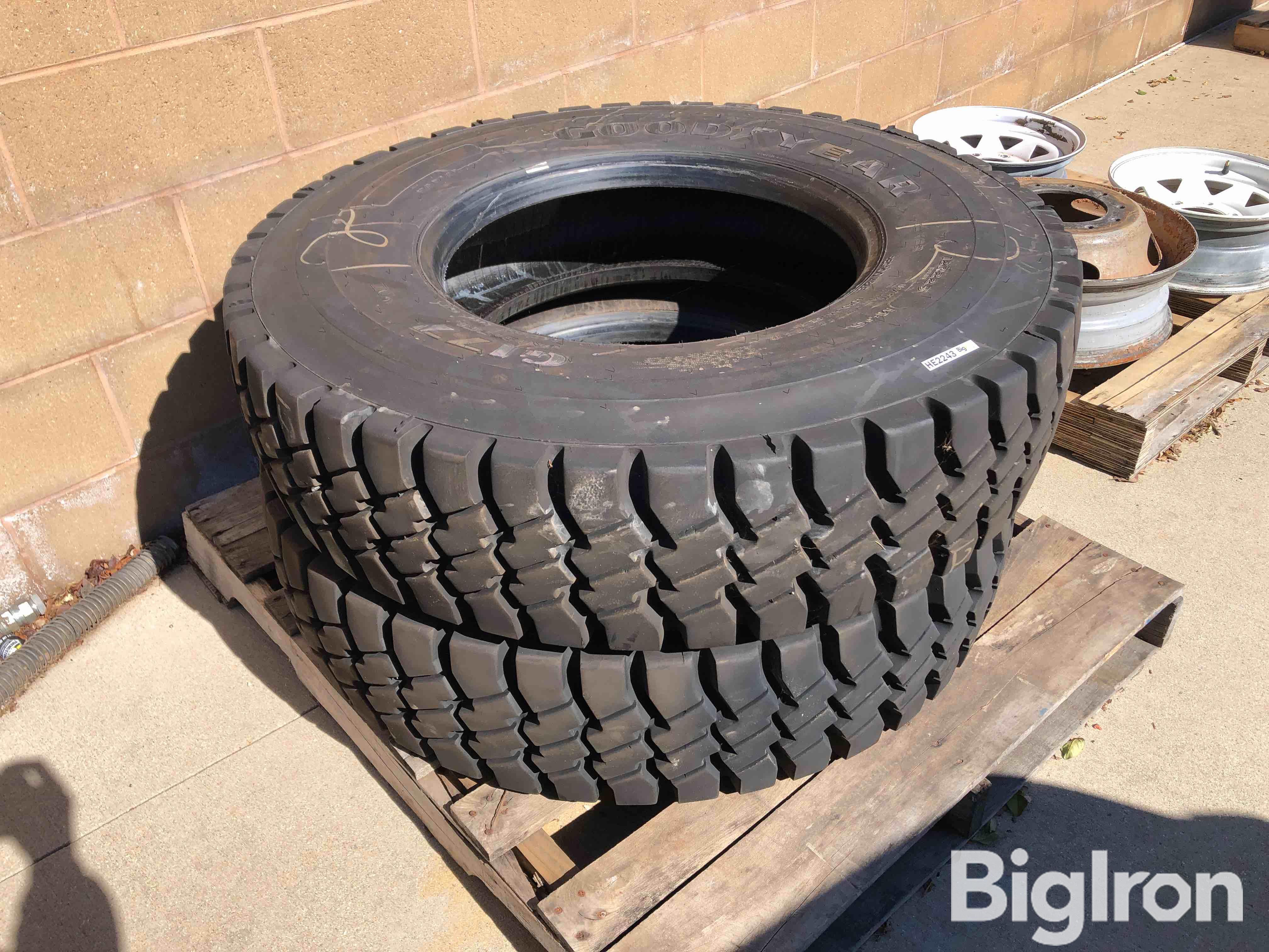 2011 Goodyear G177 12r22.5 Tires Bigiron Auctions