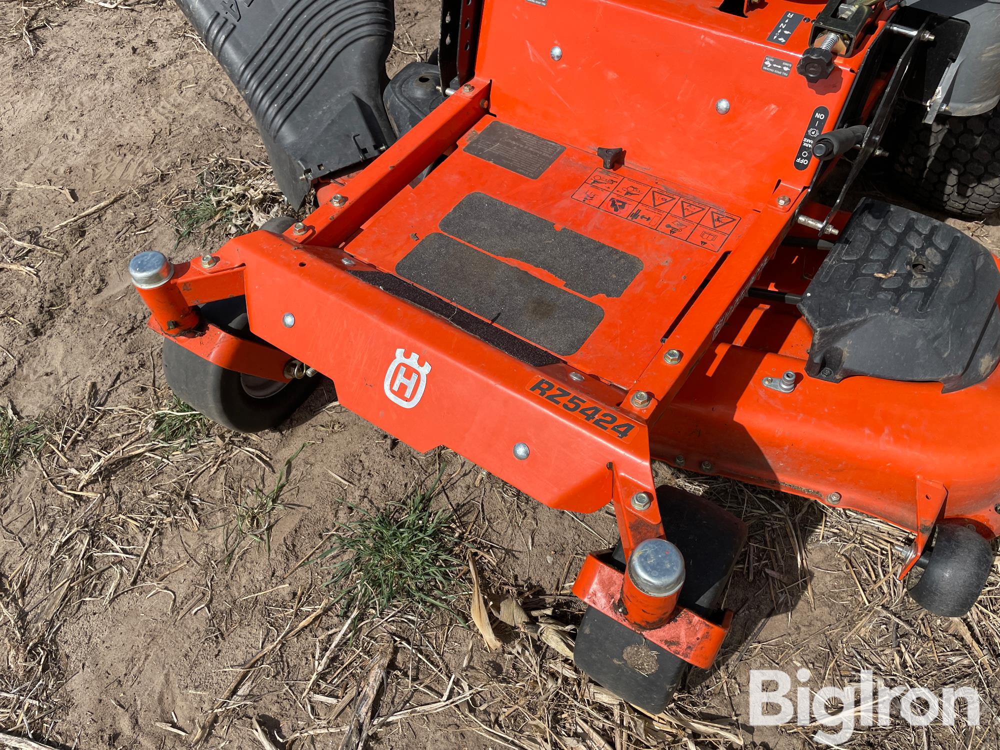 Husqvarna RZ5424 Lawn Mower W/Bagger BigIron Auctions