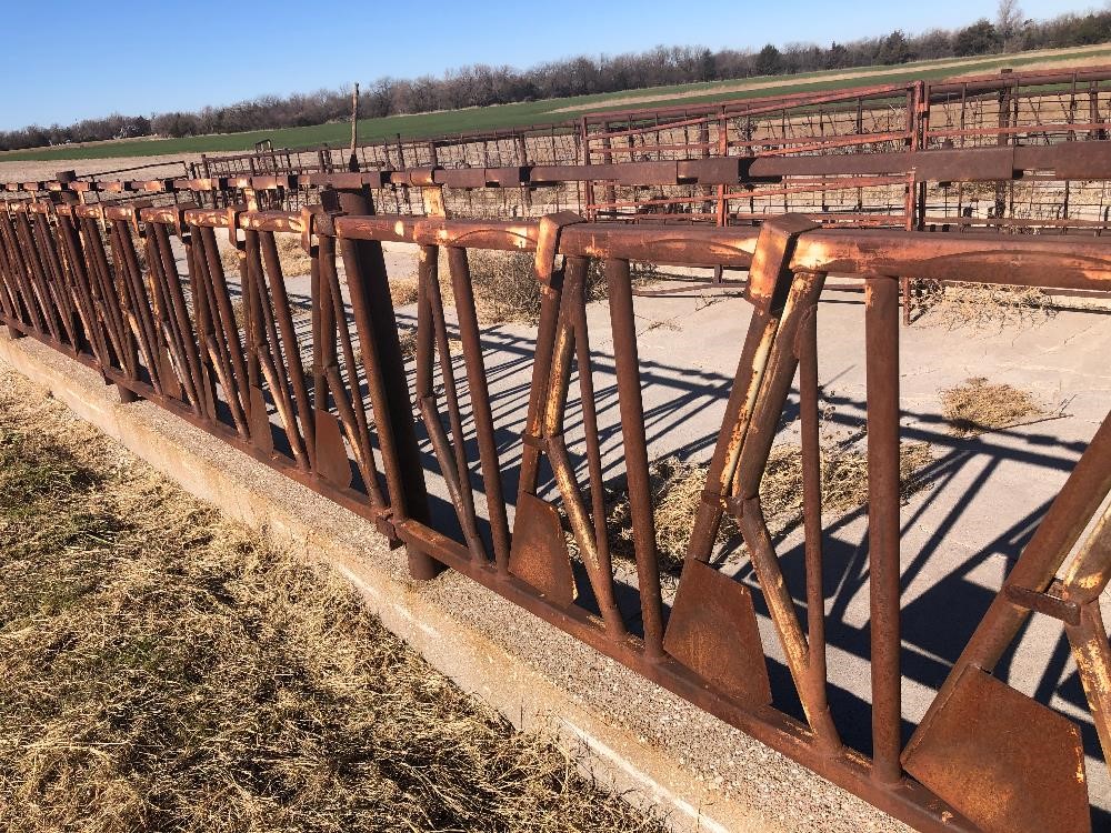 Self-Locking Fence Line Stanchions BigIron Auctions