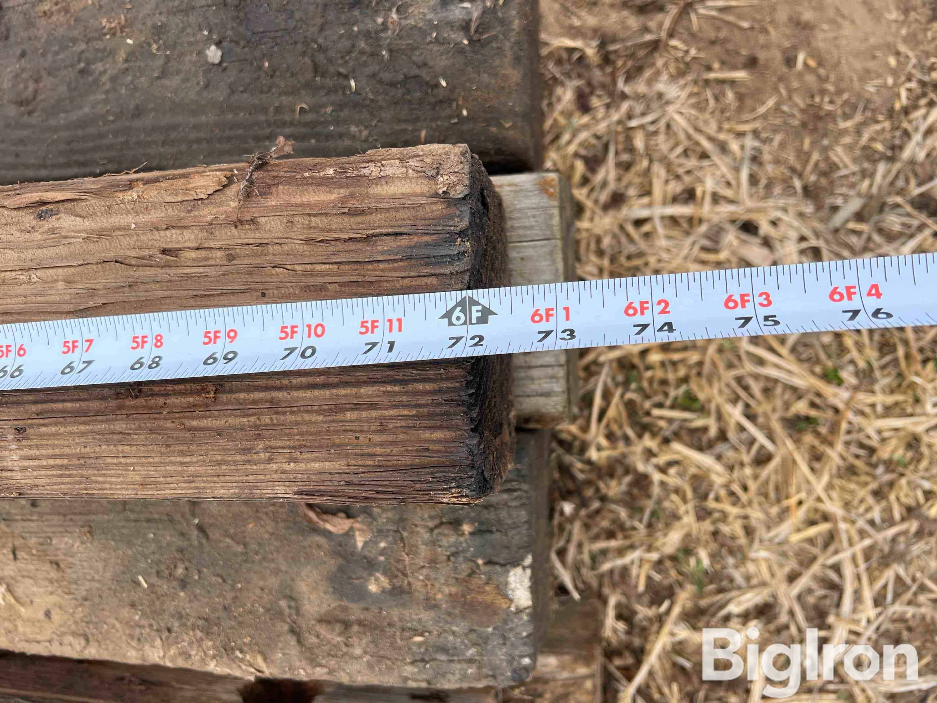 3x4 Wood Posts BigIron Auctions