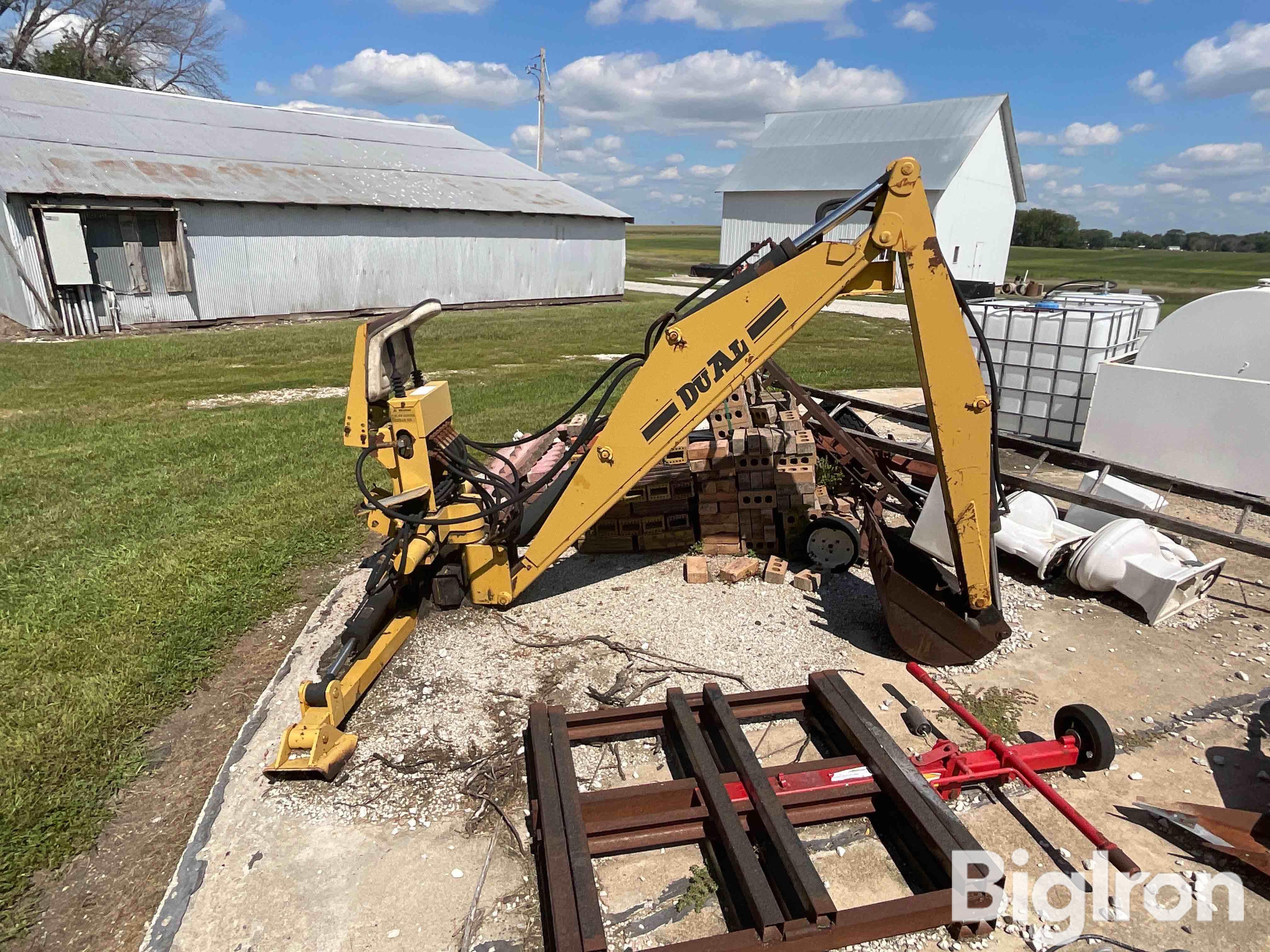 DU-AL BH203 3-Pt Backhoe BigIron Auctions