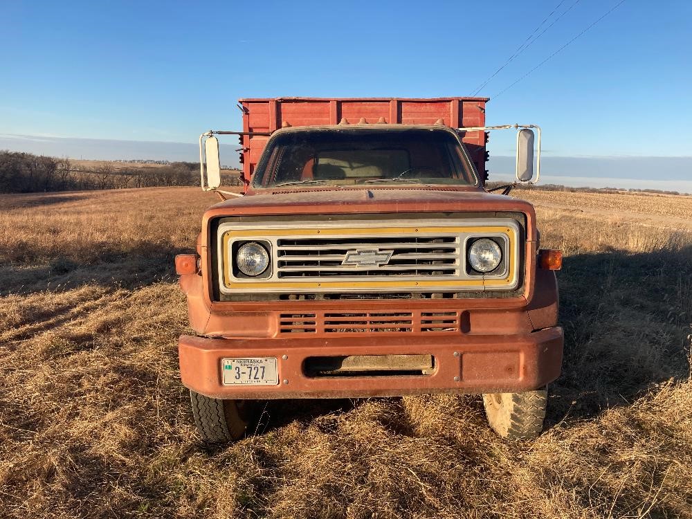 1978 Chevrolet Custom Deluxe C60 Sa Grain Truck Bigiron Auctions 7264