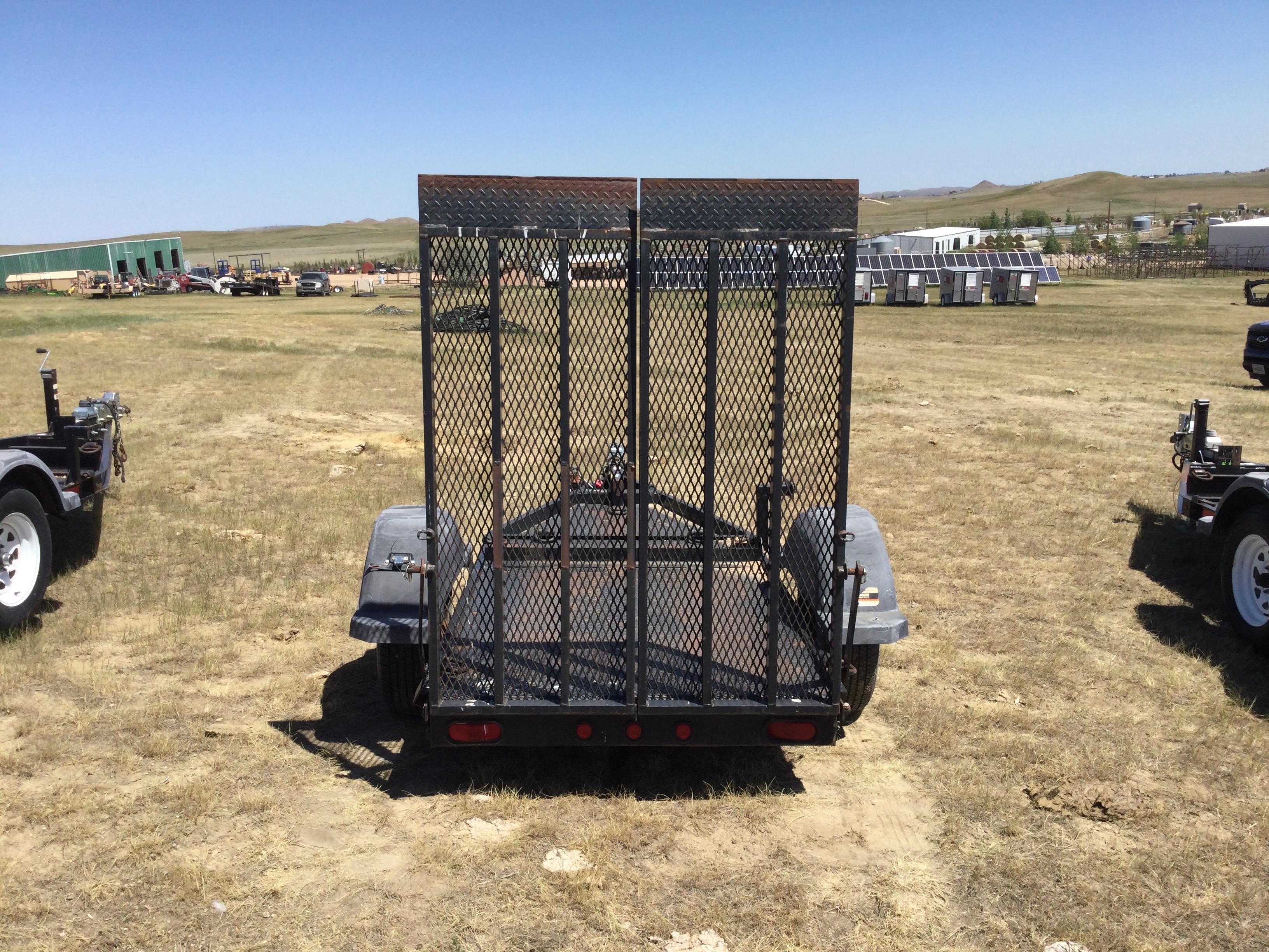 2011 Mmdi Utility Trailer w/ Fold Down Ramps BigIron Auctions