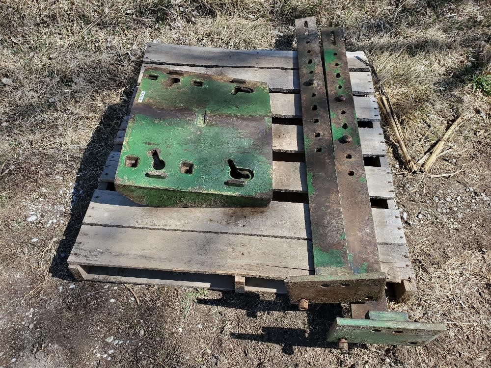 John Deere 10 & 20 Series Front Weight & Mounts BigIron Auctions