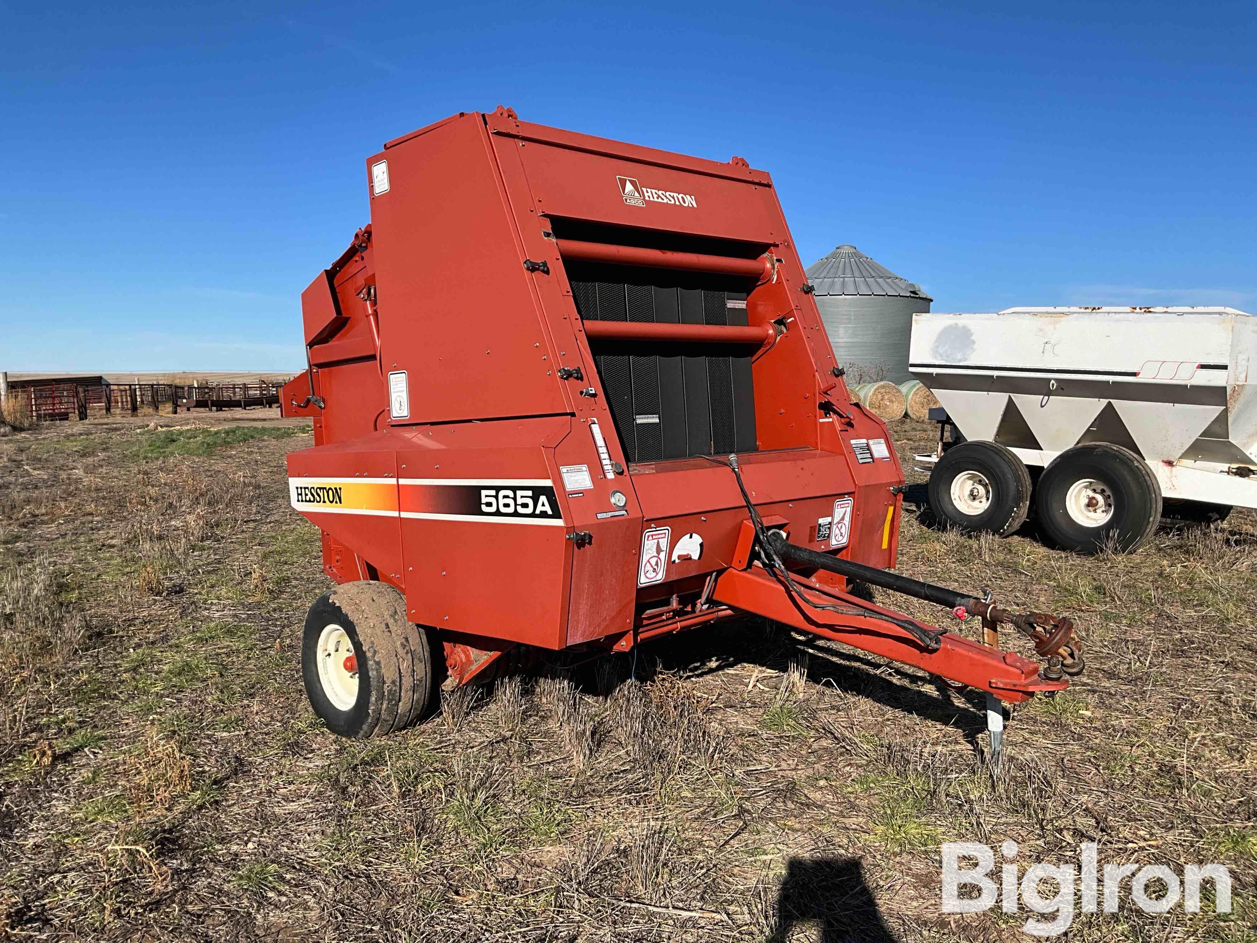 2002 Hesston 565A Round Baler BigIron Auctions