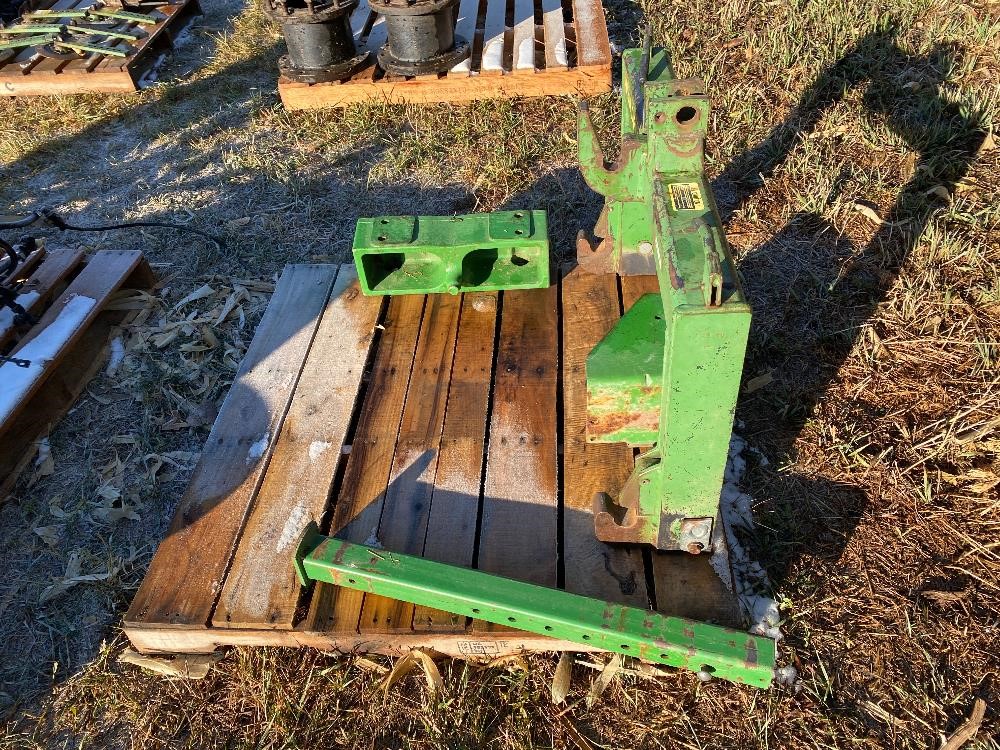 John Deere Quick Hitch JD 4455 Front Weight Bracket And Radar BigIron ...