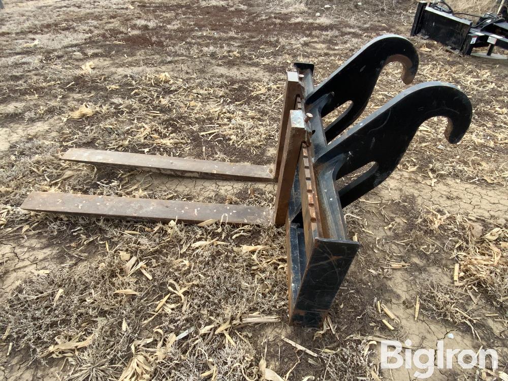 Caterpillar 345-2417 Wheel Loader Pallet Fork Attachment BigIron Auctions