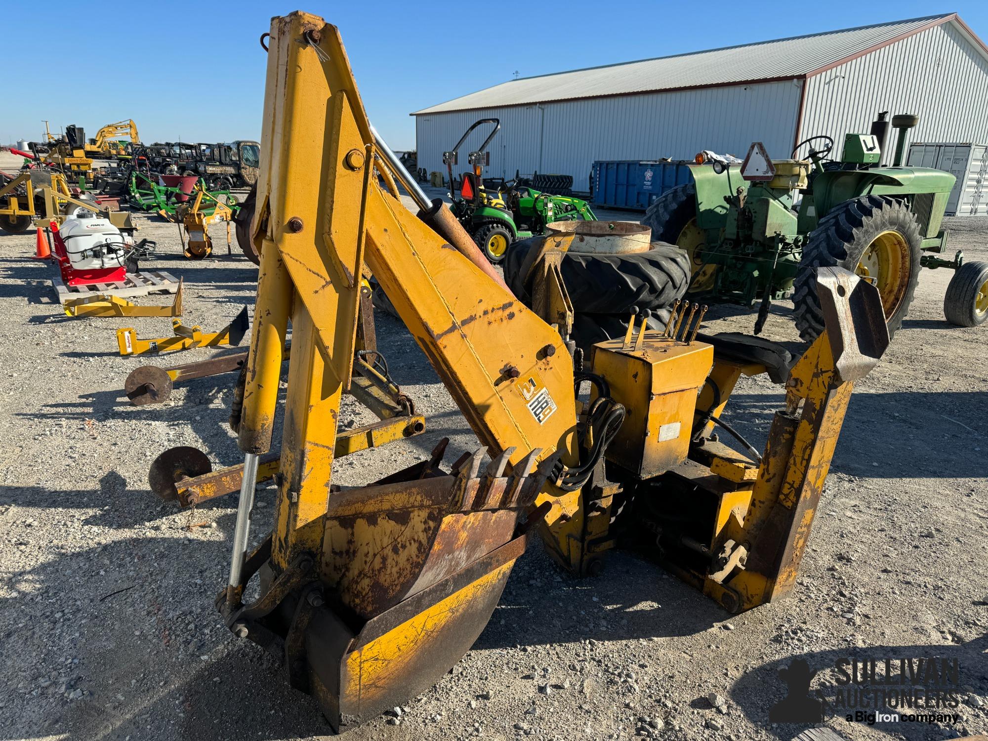 Brown HB9 3-Pt Backhoe Attachment BigIron Auctions