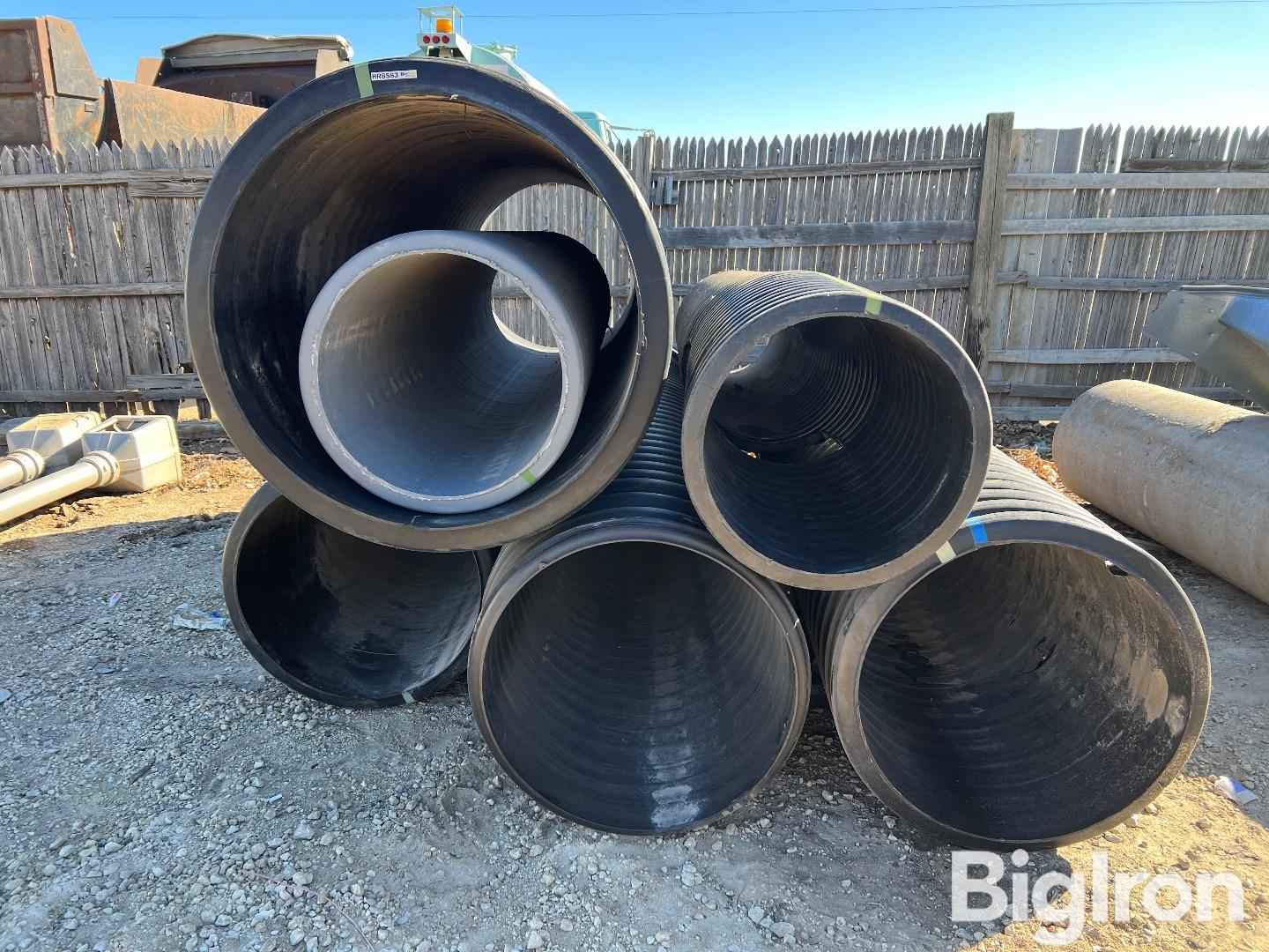 N12 Dual Wall HDPE Pipe BigIron Auctions