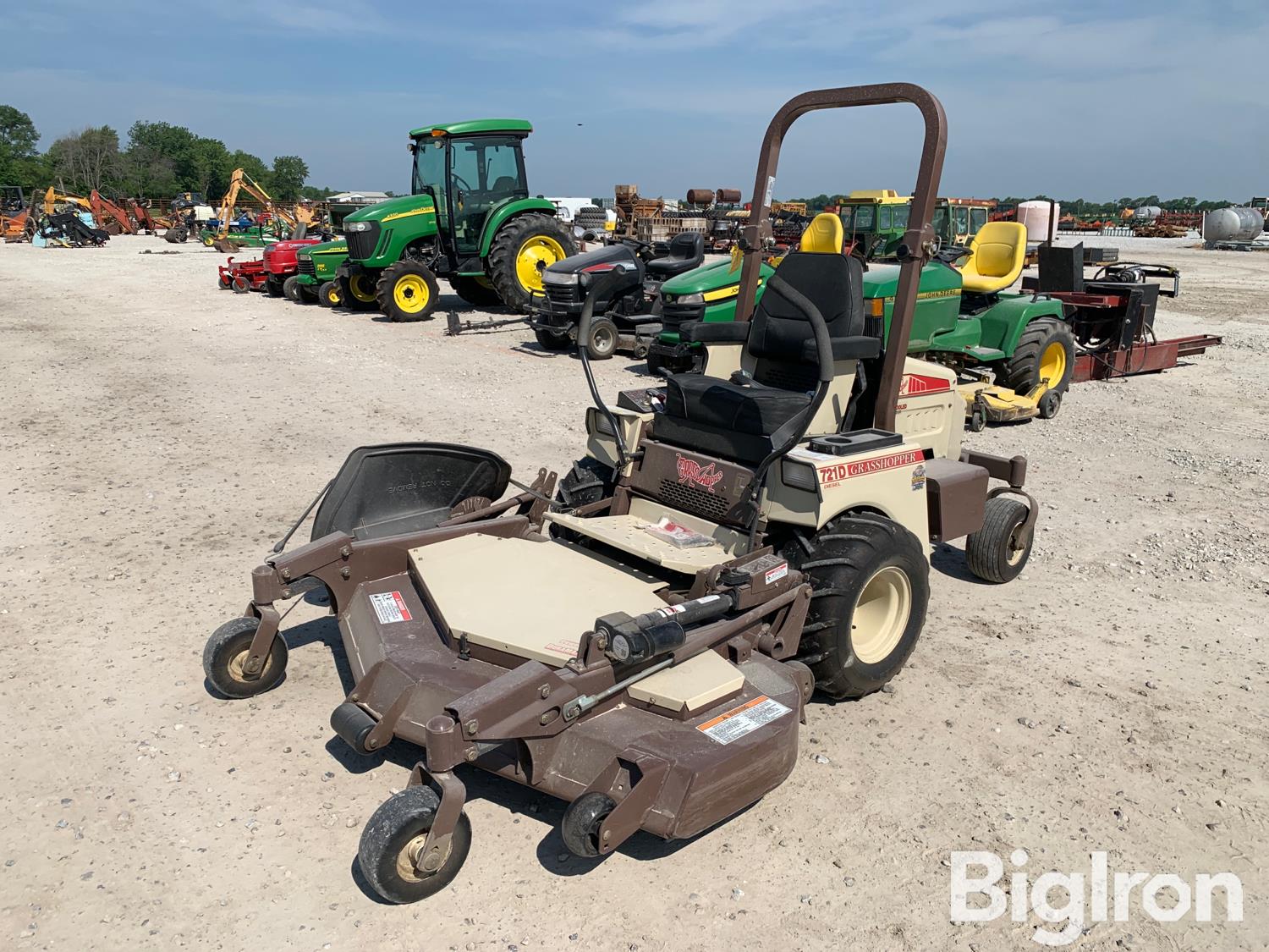 Grasshopper 721d Zero Turn Mower Bigiron Auctions 7366