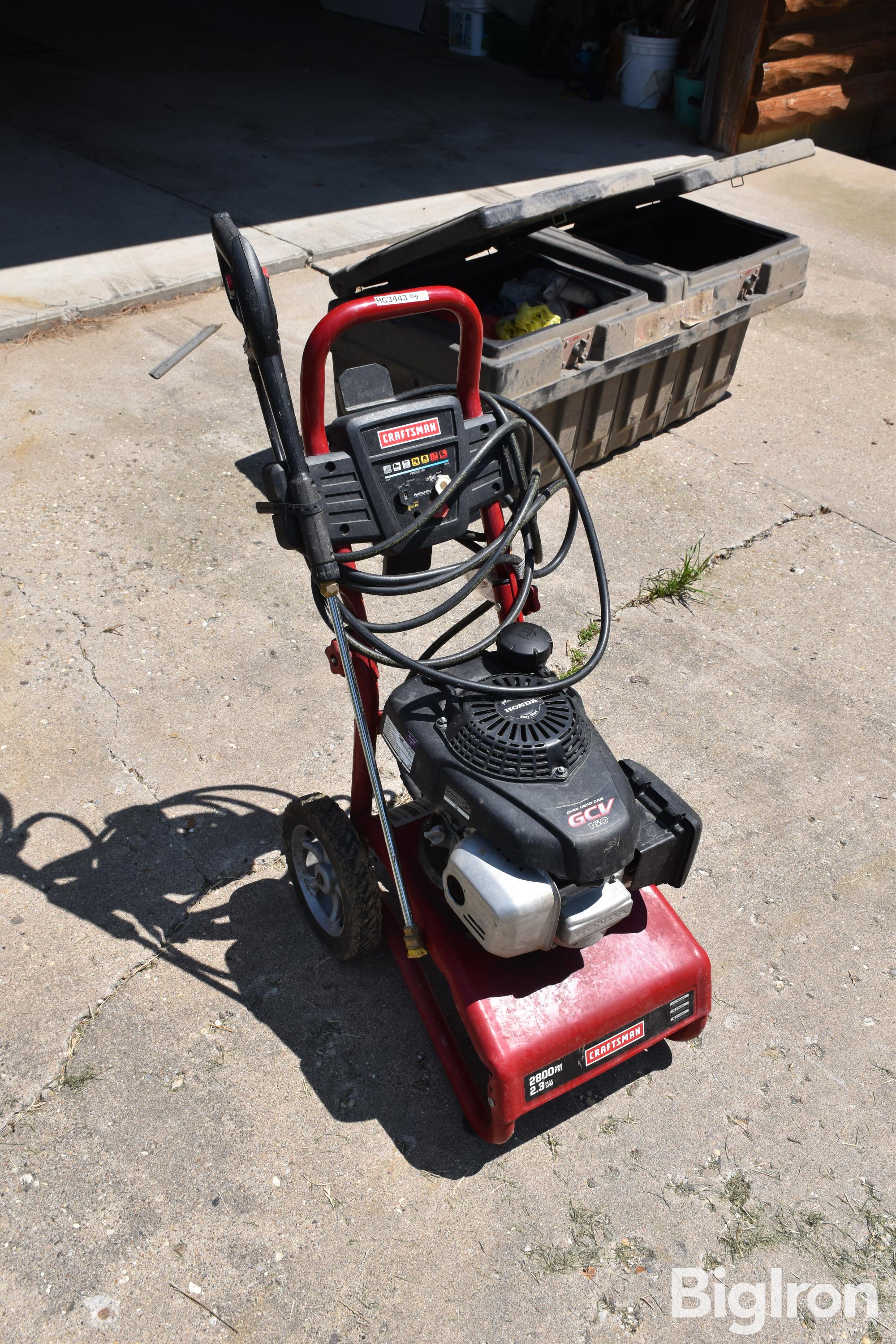 Craftsman gcv160 on sale pressure washer