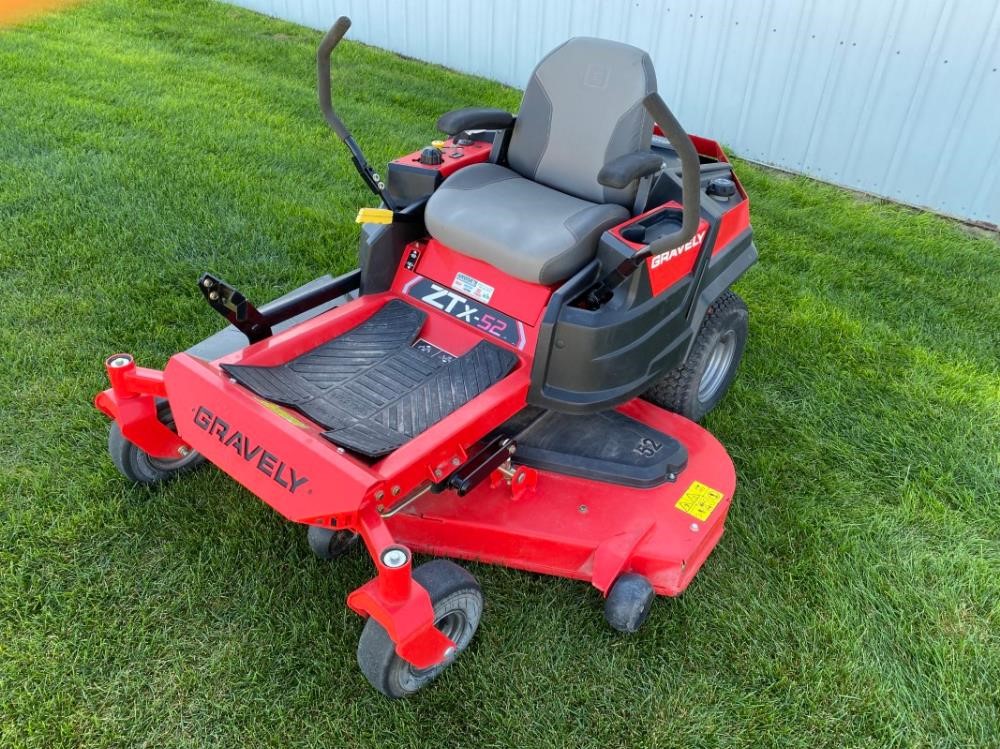 2015 Gravely ZTX 52 Zero Turn Riding Lawn Mower BigIron Auctions