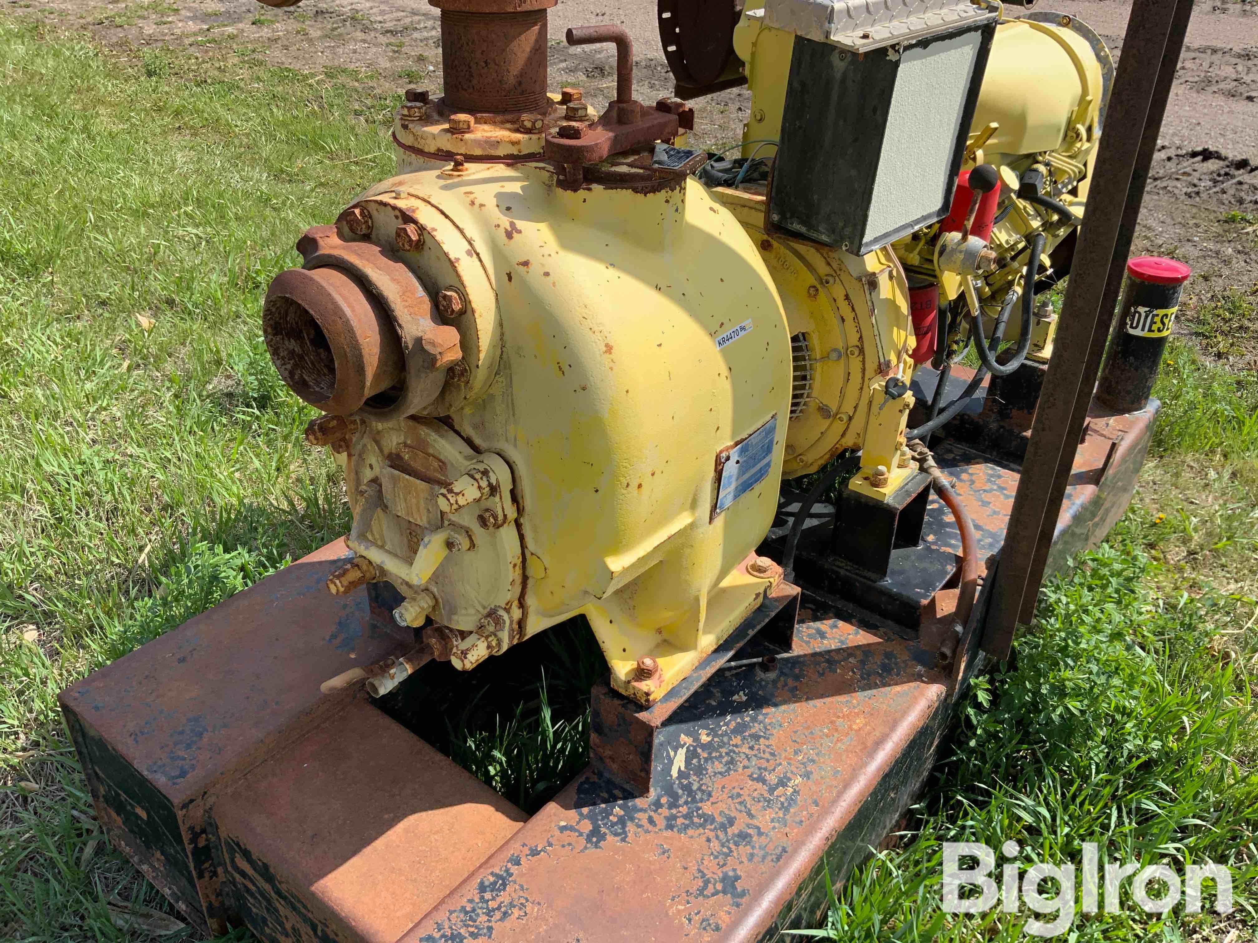 Gorman-Rupp T4A60S 4" Self-Priming Pump W/Deutz Diesel BigIron Auctions