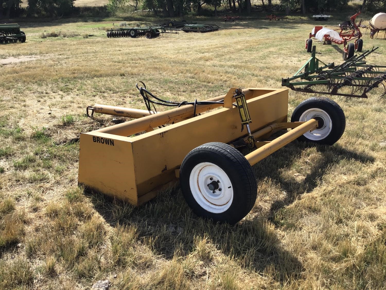 Brown Box Scraper BigIron Auctions