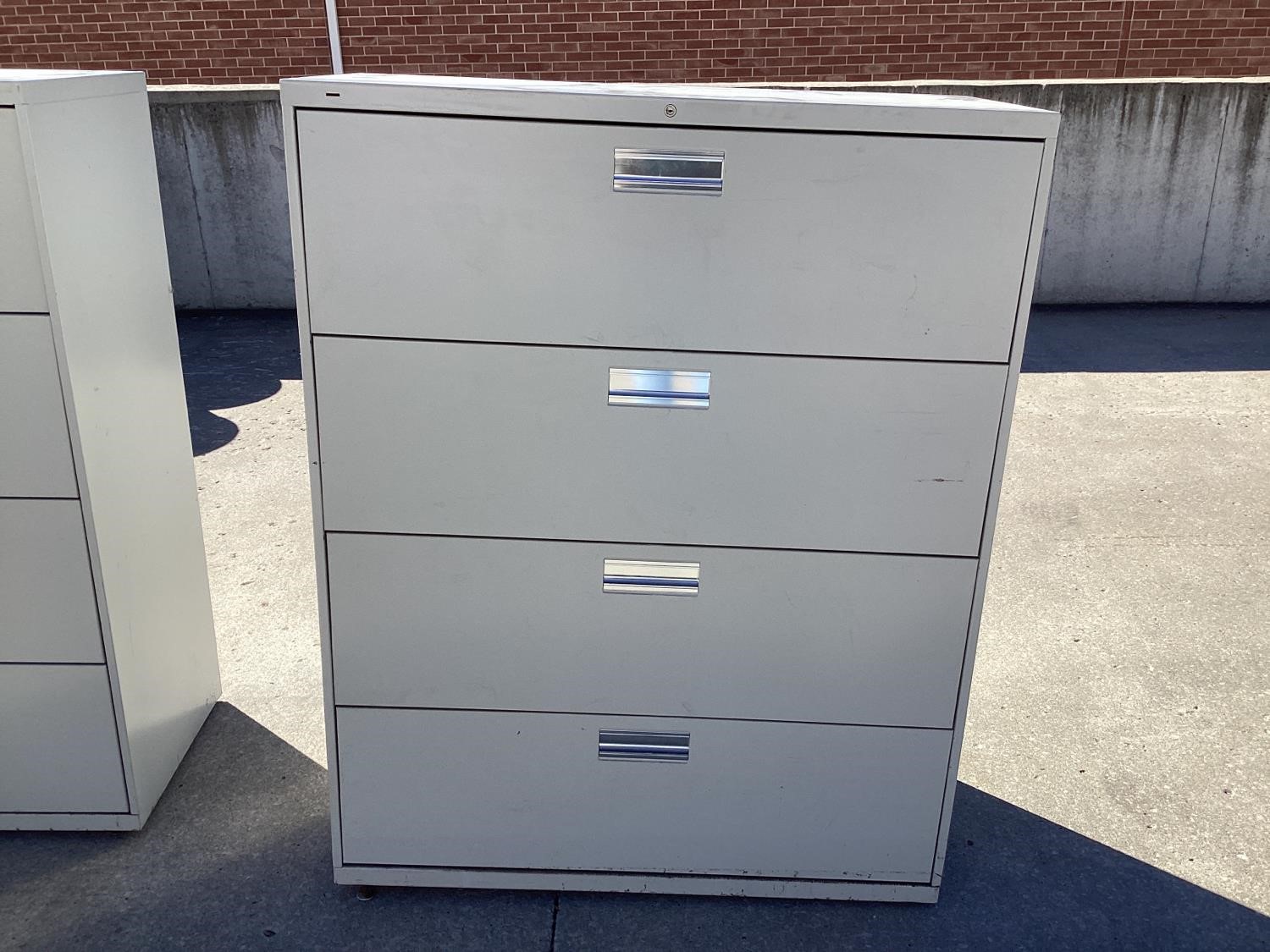 4 Drawer Metal File Cabinets BigIron Auctions