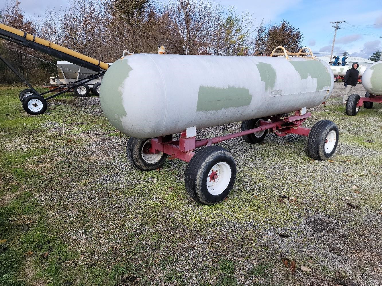 1000 Gallon Ammonia Tank W/Cart BigIron Auctions